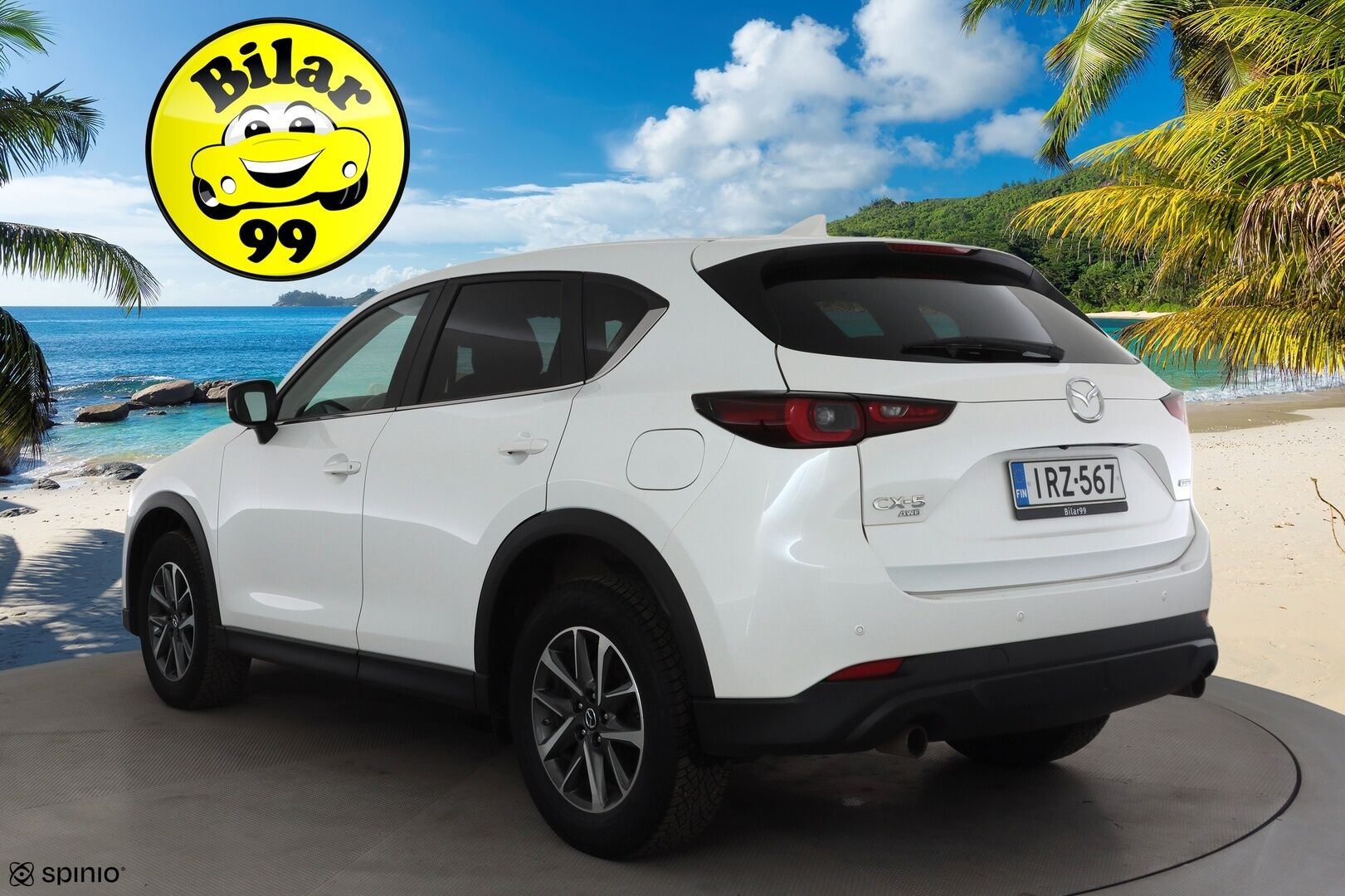 Mazda CX-5 2023 2,0 (165hv) Skyactiv-G AWD Vision 6AT * LED / P.Kamera / Sisätilanlämmitin / Navi / Kaistavahti / Vakkari * - 1-om Suomi-auto / Kahdet renkaat aluvanteilla / Merkkihuollot