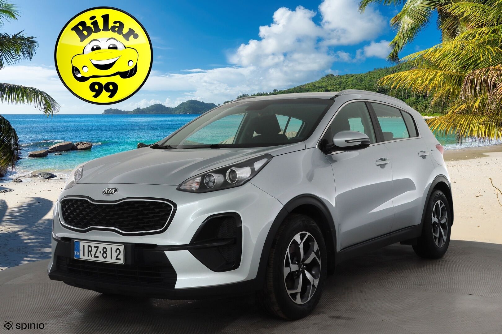 Kia Sportage 2020 1,6 T-GDI ISG Urban Active DCT A/T EcoDynamics * Suomi-auto / Vakkari / P.kamera / Lohkolämmitin * - Kahdet renkaat aluvanteilla 