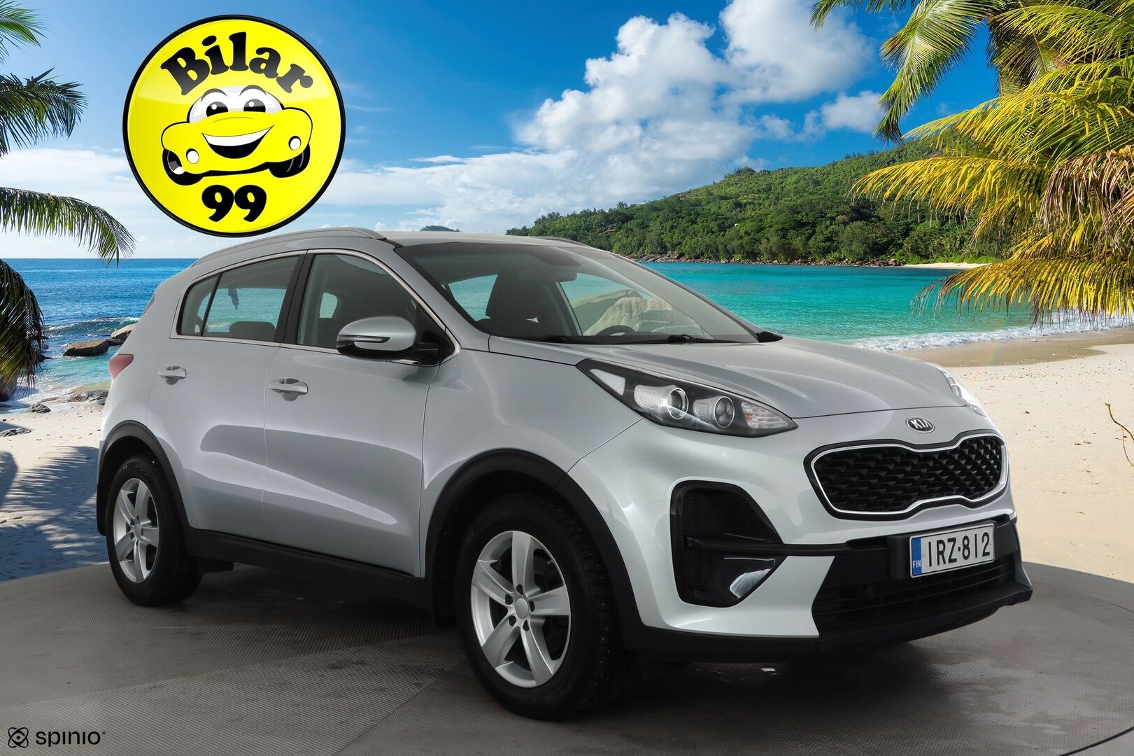 Kia Sportage 2020 1,6 T-GDI ISG Urban Active DCT A/T EcoDynamics * Suomi-auto / Vakkari / P.kamera / Lohkolämmitin * - Kahdet renkaat aluvanteilla 