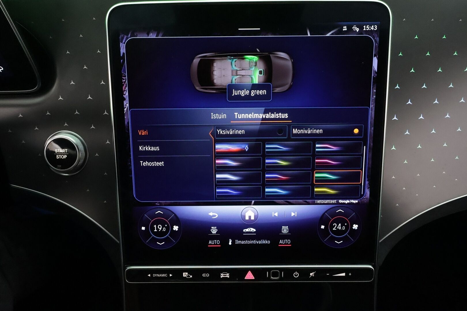 Mercedes-Benz EQE 2023 500 4MATIC AMG * Koukku / Distronic / Ilma-alusta / Digital-Lights / 360 / Burmester / Comfort-penkit Muistilla * - Akku kuntotarkastettu SoH 98,8 / Kahdet renkaat aluvanteilla