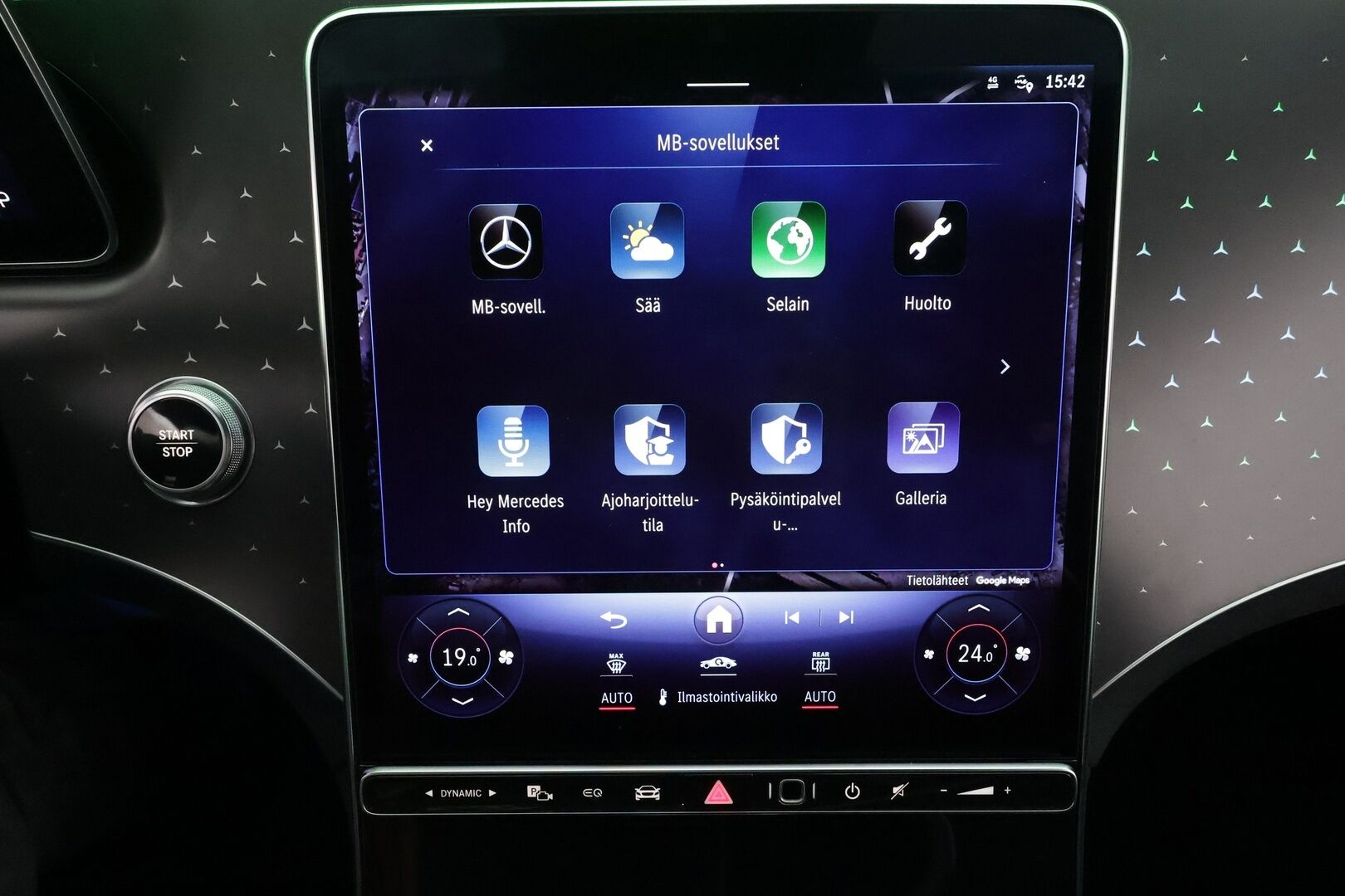 Mercedes-Benz EQE 2023 500 4MATIC AMG * Koukku / Distronic / Ilma-alusta / Digital-Lights / 360 / Burmester / Comfort-penkit Muistilla * - Akku kuntotarkastettu SoH 98,8 / Kahdet renkaat aluvanteilla