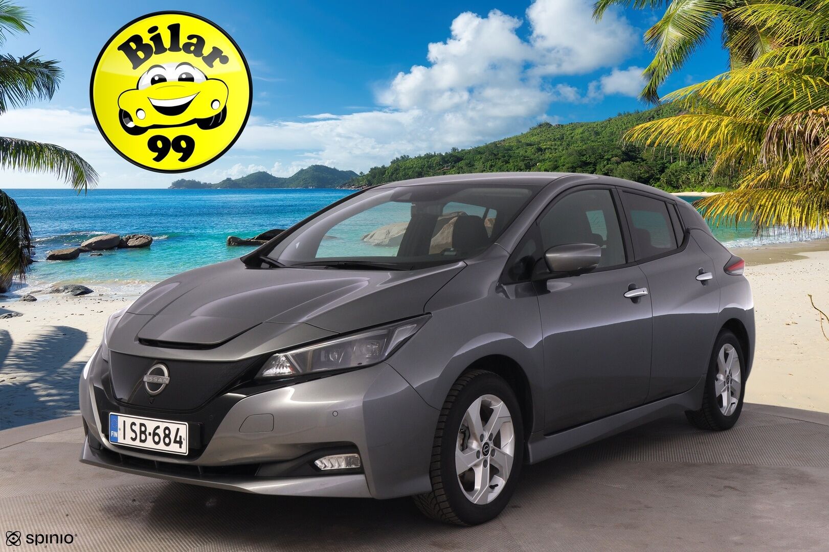 Nissan Leaf 2024 40kWh Tekna MY22 *Nahka-alcantara / 360° / ILP / Bose / ACC* - Harvinaiset varusteet! / Kahdet huippu renkaat! 