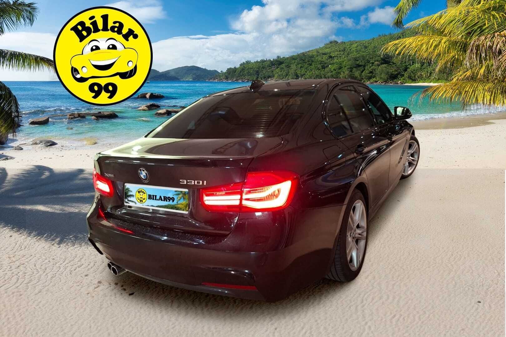 BMW 330i 2018 xDrive M-Sport - | LED | Prof.Navi | Tutkat | Ambient | Alcantara | Lohko | Musta Sisäkatto | Alletaittuva Koukku | 