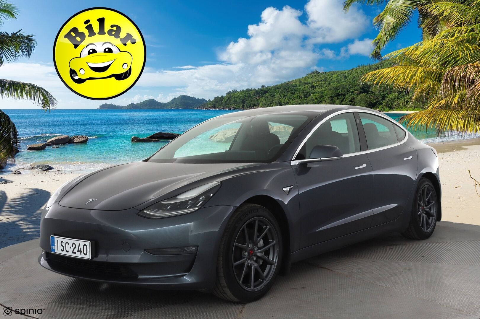 Tesla Model 3 2020 Long Range - | Lasikatto | ACC | LED | Muistipenkki | P.Kamera | Premium Audio | Navi | Kaistavahti | Keyless | 2x Latauskaapelit | Kahdet renkaat |