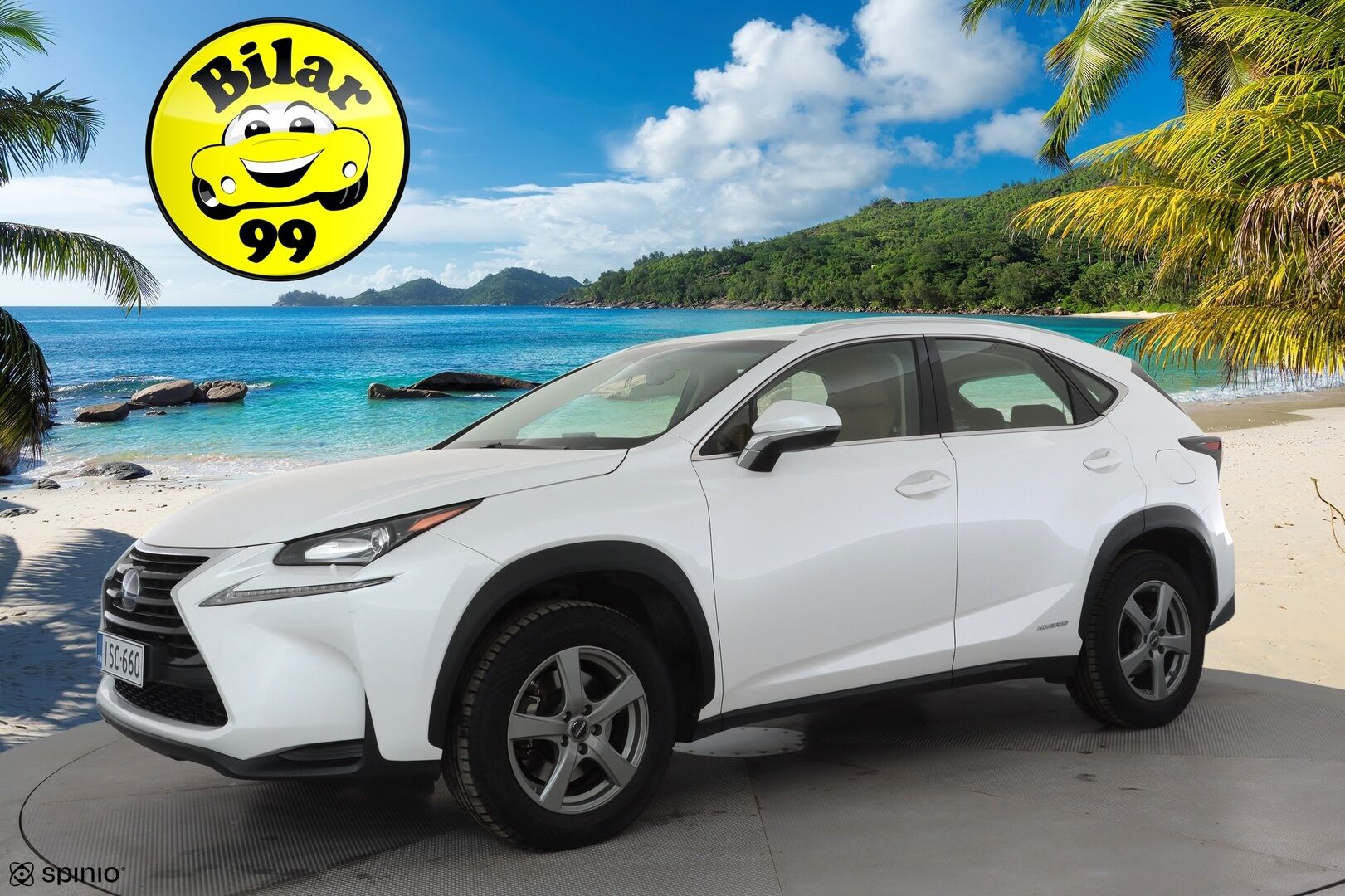 Lexus NX 2017 300h Hybrid A AWD Executive * ACC / Koukku / P.Kamera / LED / Nahat / Keyless / Autom.ilmastointi / Bluetooth * - Kahdet renkaat aluvanteilla - HULLUT AVAJAISHULINAT KORKOTARJOUS 3,29 %