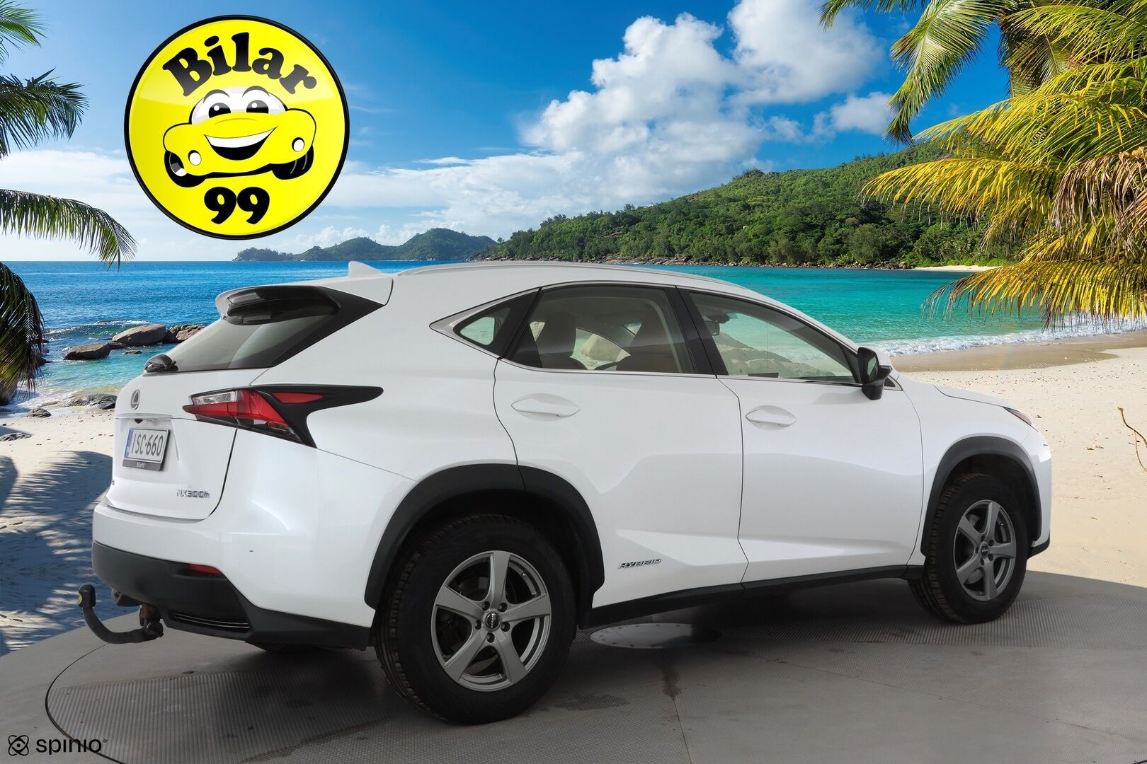 Lexus NX 2017 300h Hybrid A AWD Executive * ACC / Koukku / P.Kamera / LED / Nahat / Keyless / Autom.ilmastointi / Bluetooth * - Kahdet renkaat aluvanteilla - HULLUT AVAJAISHULINAT KORKOTARJOUS 3,29 %