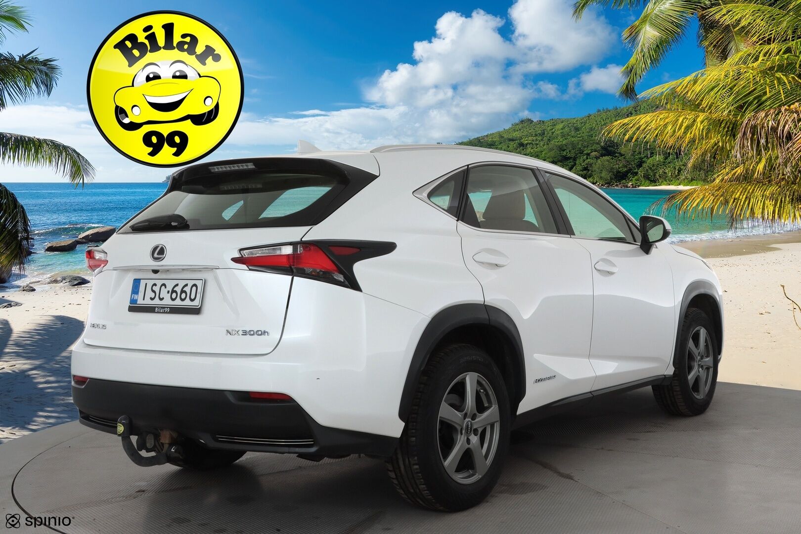 Lexus NX 2017 300h Hybrid A AWD Executive * ACC / Koukku / P.Kamera / LED / Nahat / Keyless / Autom.ilmastointi / Bluetooth * - Kahdet renkaat aluvanteilla - HULLUT AVAJAISHULINAT KORKOTARJOUS 3,29 %