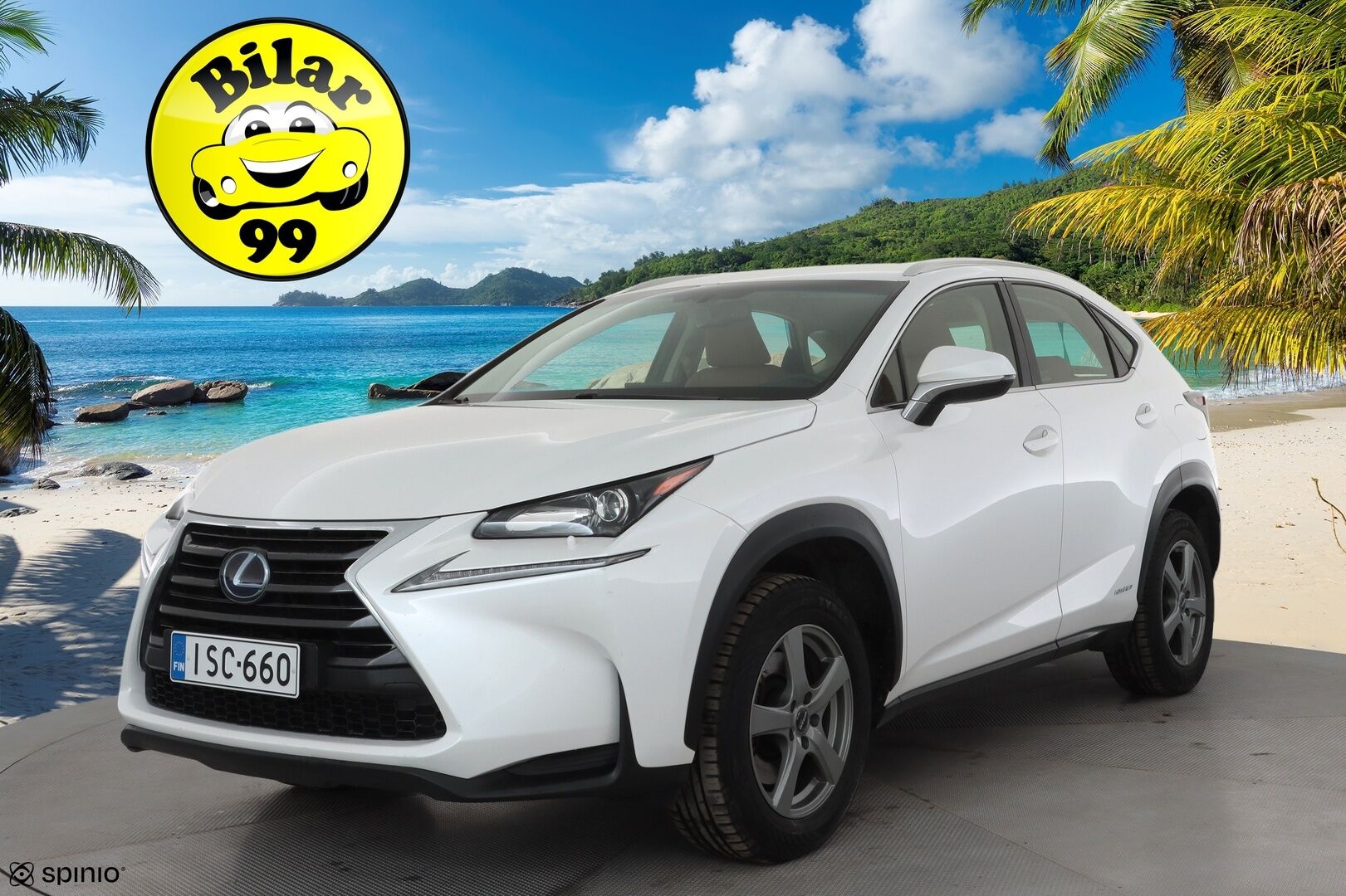 Lexus NX 2017 300h Hybrid A AWD Executive * ACC / Koukku / P.Kamera / LED / Nahat / Keyless / Autom.ilmastointi / Bluetooth * - Kahdet renkaat aluvanteilla - HULLUT AVAJAISHULINAT KORKOTARJOUS 3,29 %