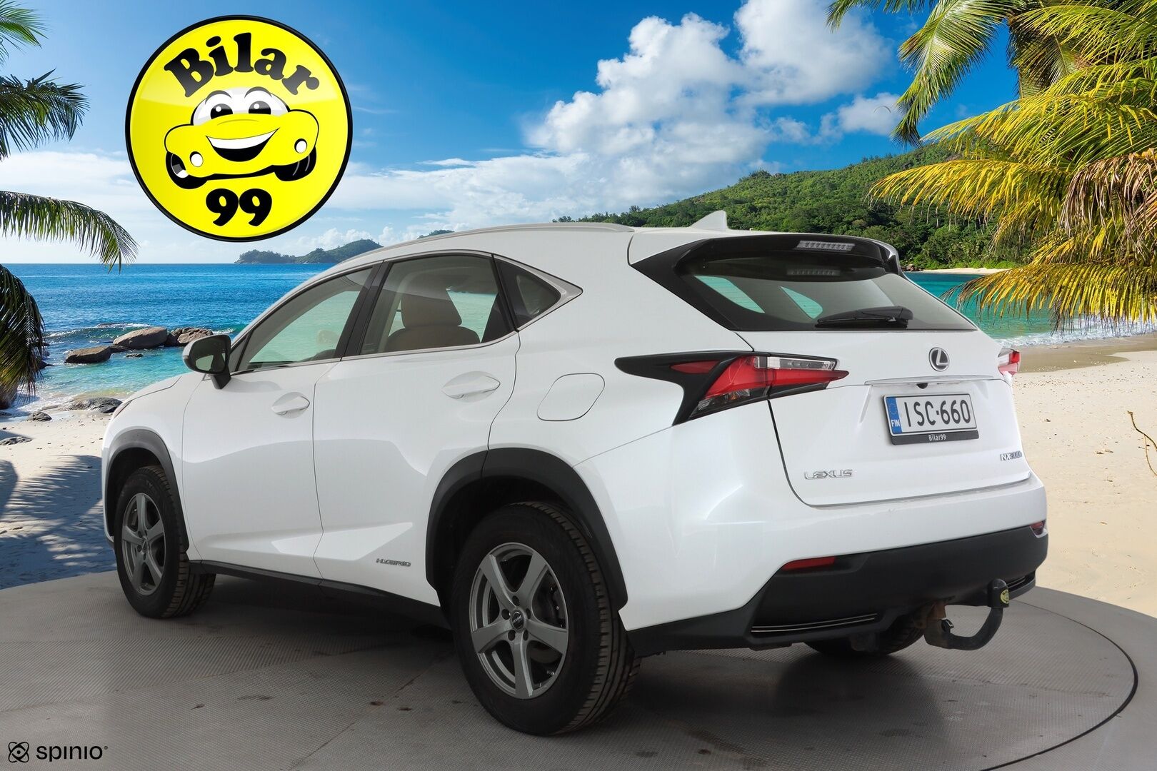 Lexus NX 2017 300h Hybrid A AWD Executive * ACC / Koukku / P.Kamera / LED / Nahat / Keyless / Autom.ilmastointi / Bluetooth * - Kahdet renkaat aluvanteilla - HULLUT AVAJAISHULINAT KORKOTARJOUS 3,29 %