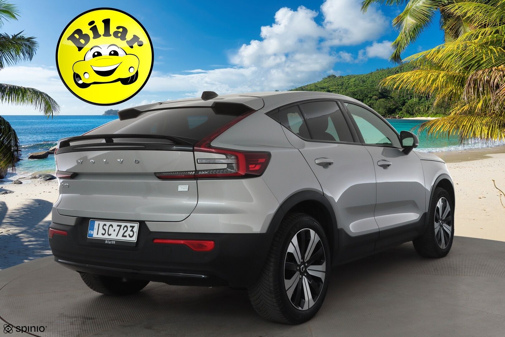 Volvo C40 2023 Recharge Twin Ultimate aut - | ACC | ILP | Koukku | 360° | Harman/Kardon | Lasikatto | Muistipenkki | Sporttipenkit sähköllä | BLIS | Pilot Assist | Merkkihuollot | 2x renkaat aluin | 