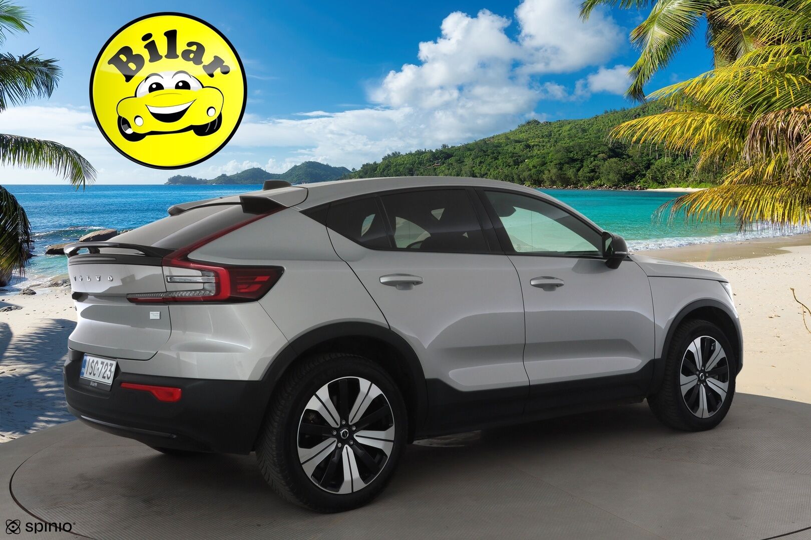 Volvo C40 2023 Recharge Twin Ultimate aut - | ACC | ILP | Koukku | 360° | Harman/Kardon | Lasikatto | Muistipenkki | Sporttipenkit sähköllä | BLIS | Pilot Assist | Merkkihuollot | 2x renkaat aluin | 