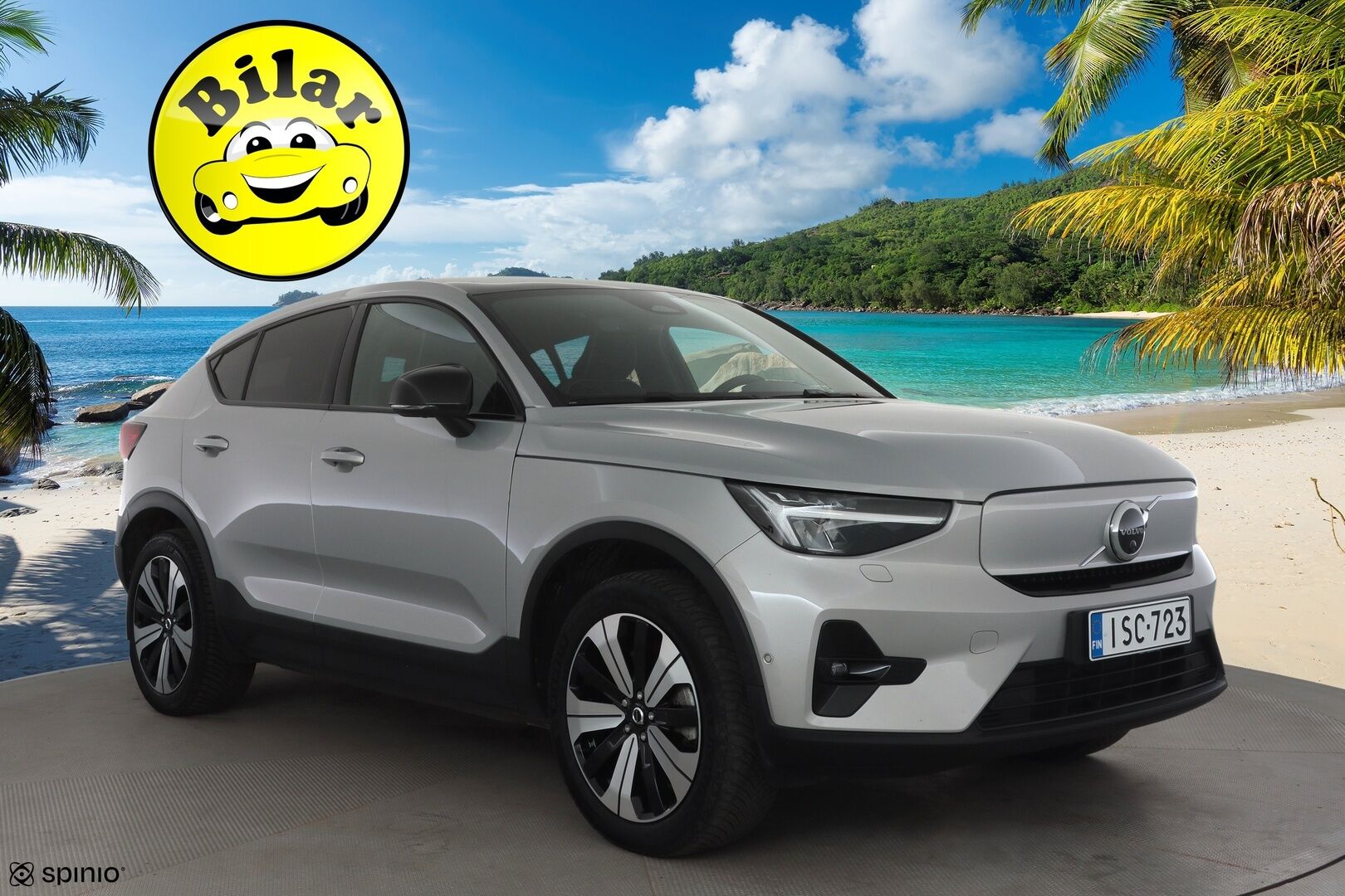 Volvo C40 2023 Recharge Twin Ultimate aut - | ACC | ILP | Koukku | 360° | Harman/Kardon | Lasikatto | Muistipenkki | Sporttipenkit sähköllä | BLIS | Pilot Assist | Merkkihuollot | 2x renkaat aluin | 
