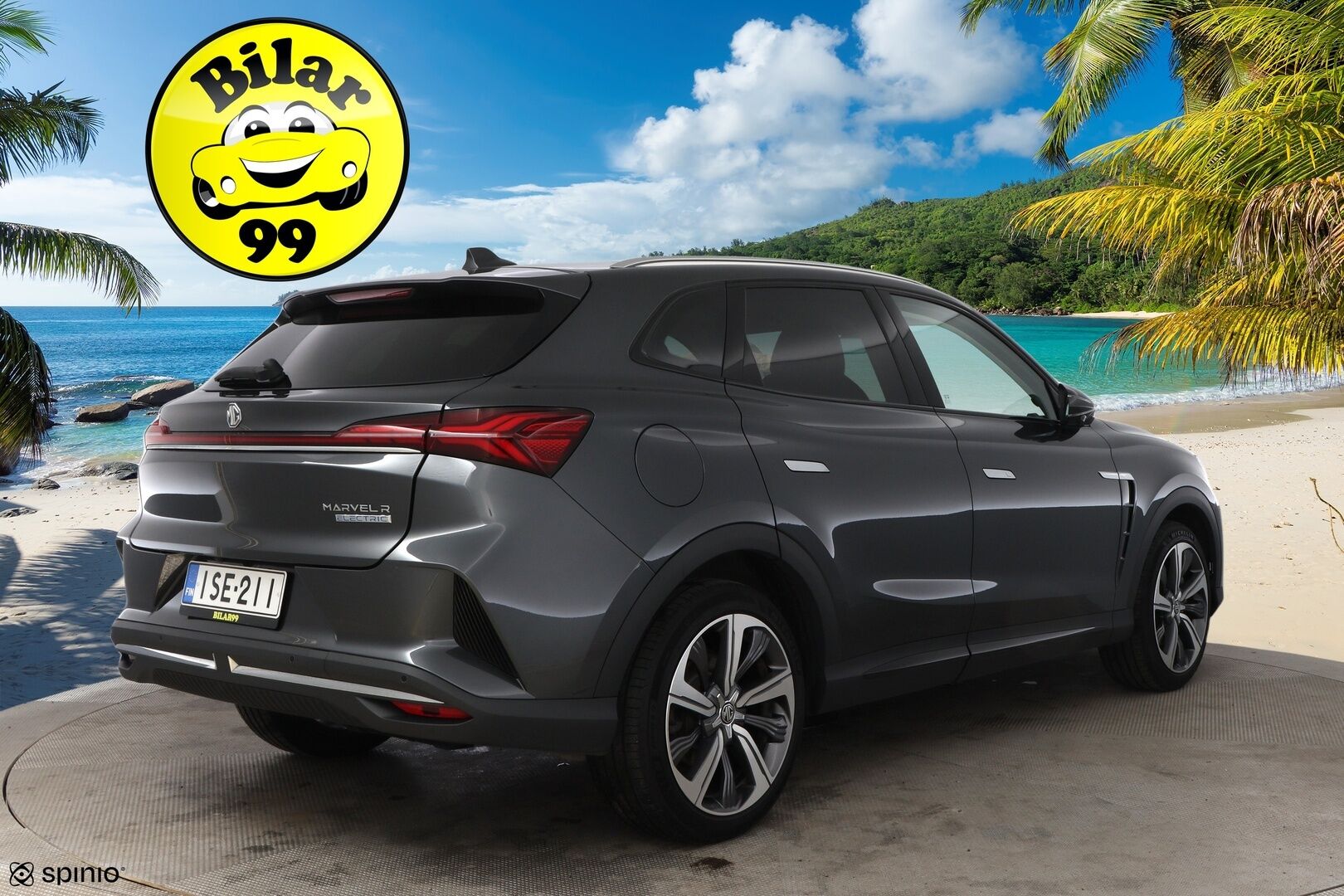 MG MARVEL R 2022 Electric 70kWh Luxury - Panorama / ACC / 360 Kamera / Tehdastakuu voimassa / Ilmastoidut istuimet / BLIS / Juuri tullut Tampereelle!