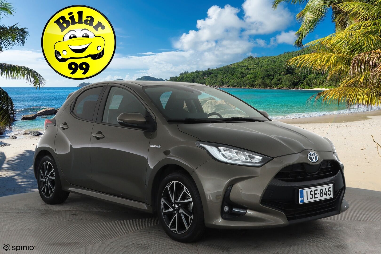 TOYOTA YARIS 2020 1,5 Hybrid Style **Adapt.vakkari / Digimittaristo / Apple&Android / P.kamera / LED / Lohkolämmitin** - Sisätilanlämmitin / Ratinlämmitin