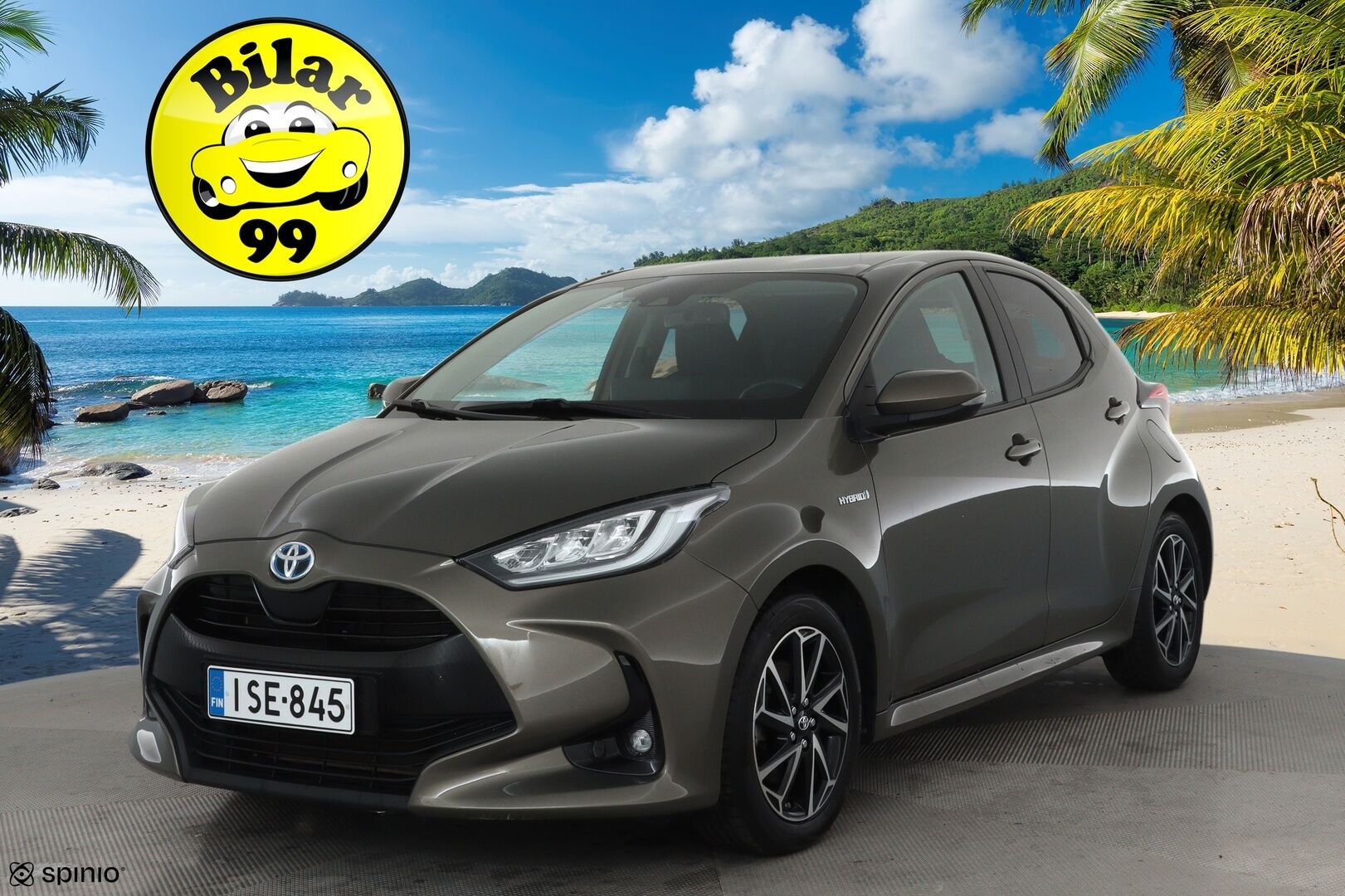 TOYOTA YARIS 2020 1,5 Hybrid Style **Adapt.vakkari / Digimittaristo / Apple&Android / P.kamera / LED / Lohkolämmitin** - Sisätilanlämmitin / Ratinlämmitin