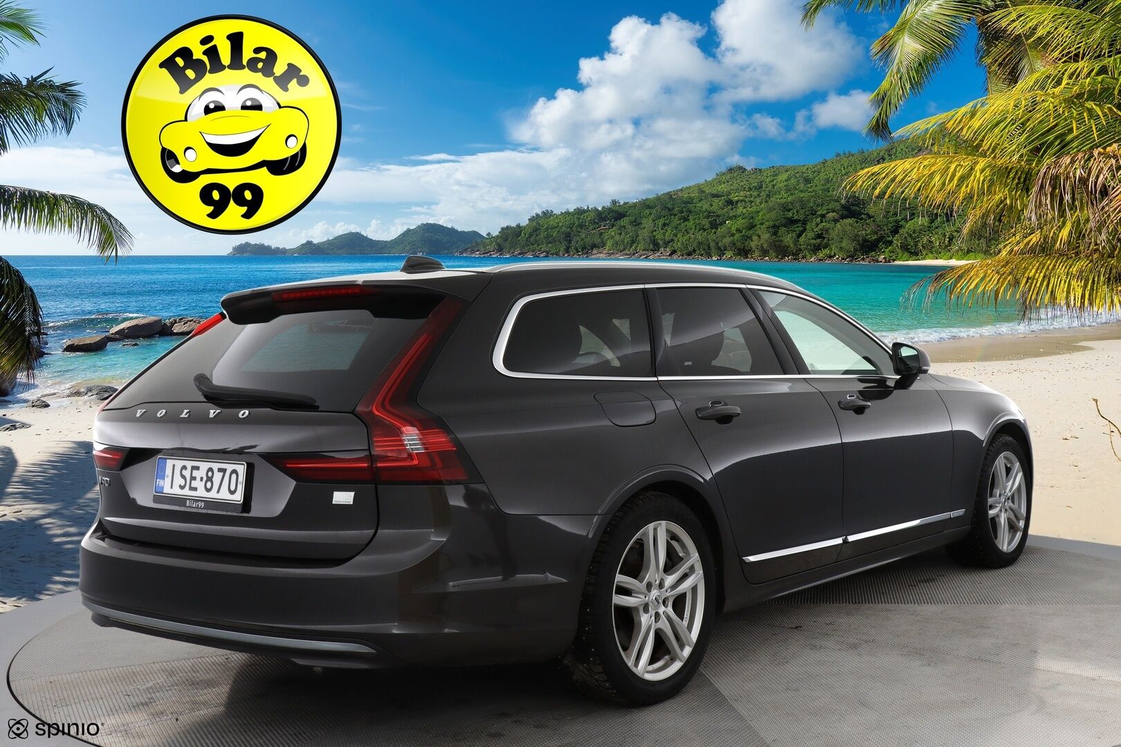 Volvo V90 2022 T6 AWD Inscription Expression *Webasto / Pilot Assist / Harman/Kardon / P-kamera / Koukku / Sporttinahat / KeylessGo* - 2x Alumiinivanteet / BLIS / Vaalea nahkasisusta!
