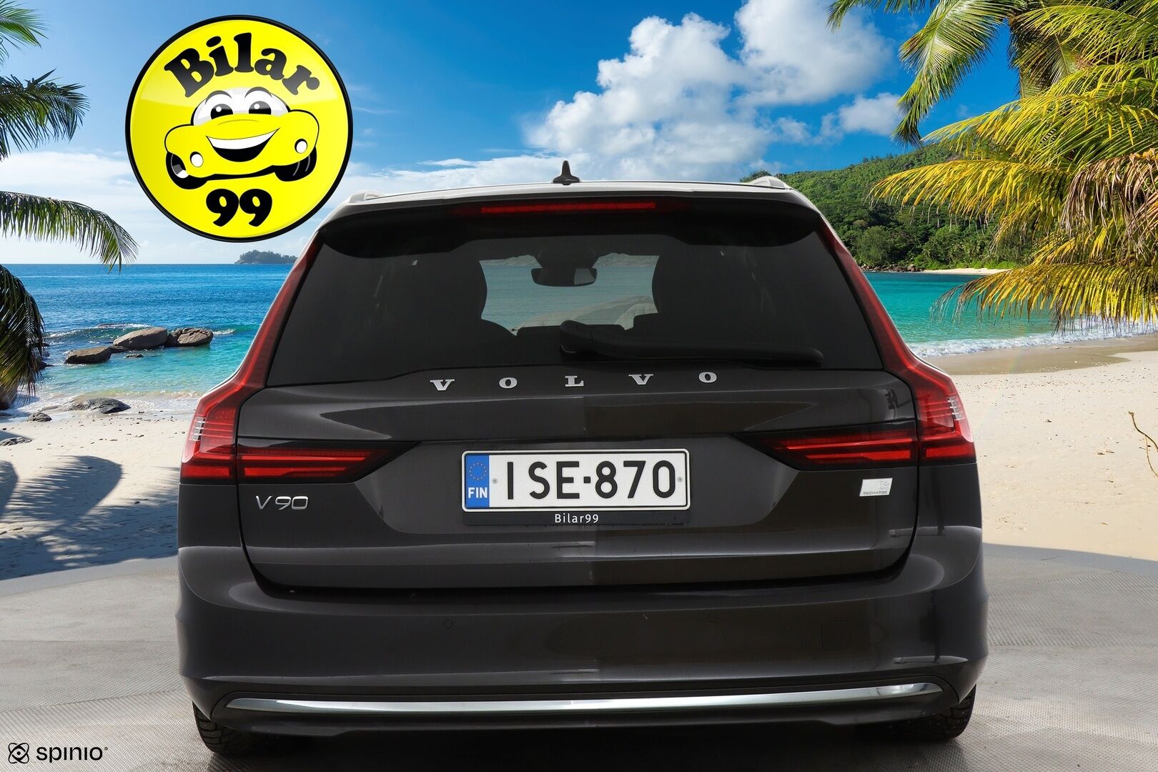 Volvo V90 2022 T6 AWD Inscription Expression *Webasto / Pilot Assist / Harman/Kardon / P-kamera / Koukku / Sporttinahat / KeylessGo* - 2x Alumiinivanteet / BLIS / Vaalea nahkasisusta!