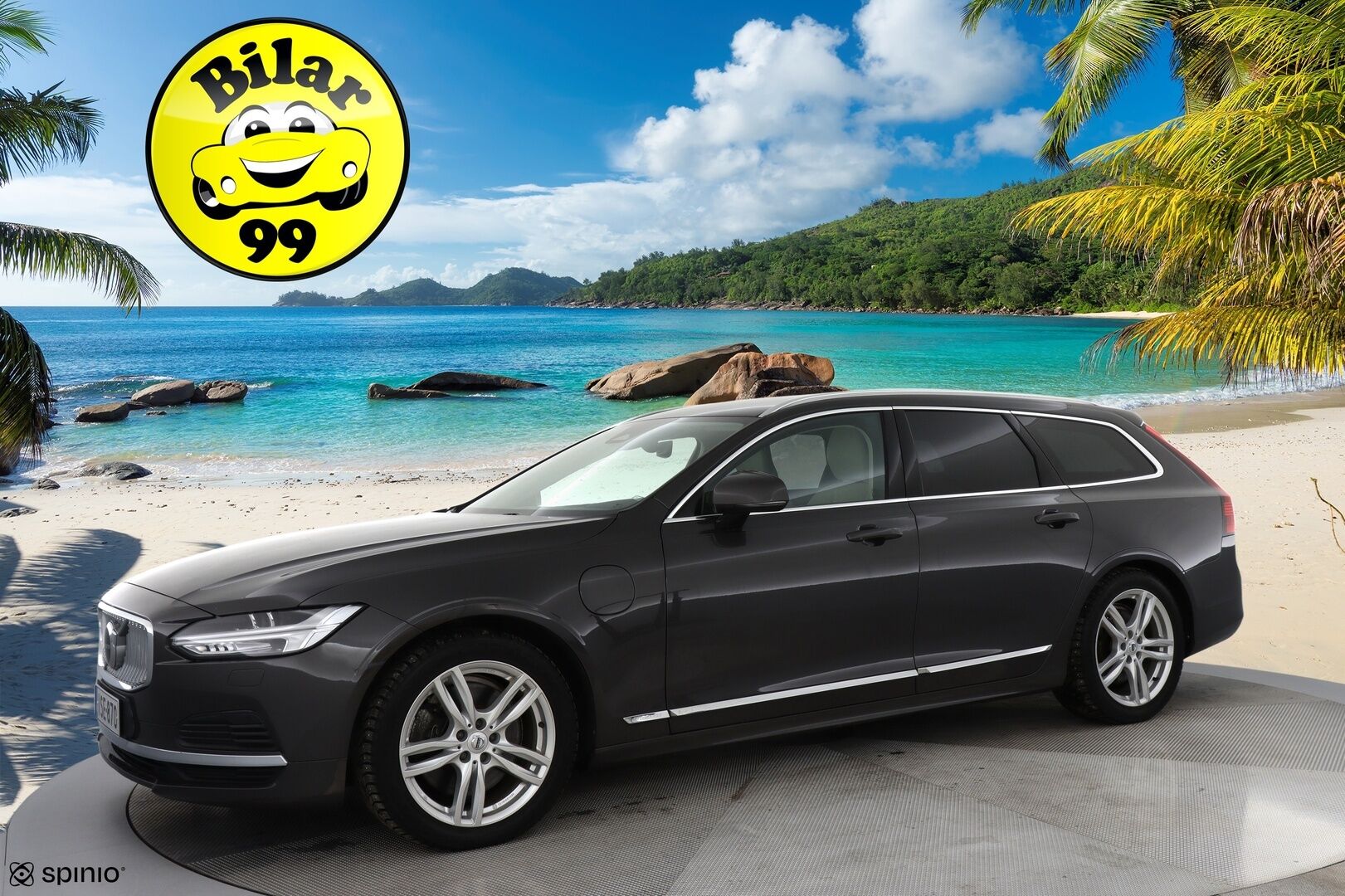 Volvo V90 2022 T6 AWD Inscription Expression *Webasto / Pilot Assist / Harman/Kardon / P-kamera / Koukku / Sporttinahat / KeylessGo* - 2x Alumiinivanteet / BLIS / Vaalea nahkasisusta!