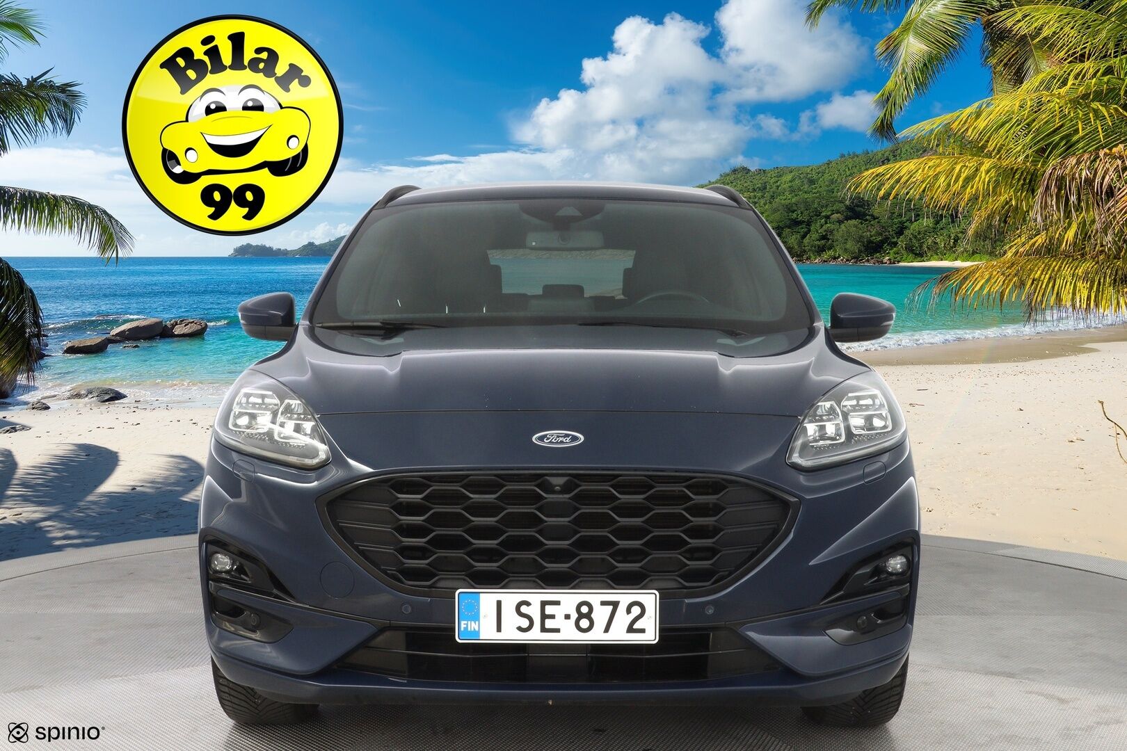 FORD KUGA 2020 2,5 (PHEV) FWD ST-Line *ACC / B&O / Peruutuskamera / KeylessGo / Koukku / Lämm.Tuulilasi / - Kahdet renkaat alumiinivantein / viimeisin huolto 142tkm, 23.02.2026 / 2x laturit - HULLUT AVAJAISHULINAT KORKOTARJOUS 3,29 %