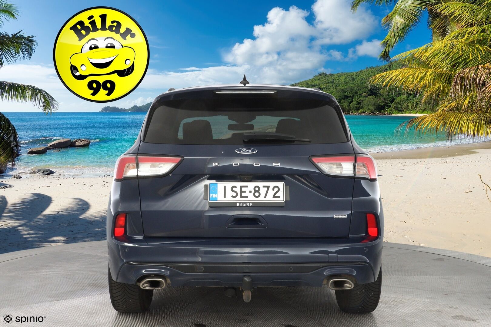 FORD KUGA 2020 2,5 (PHEV) FWD ST-Line *ACC / B&O / Peruutuskamera / KeylessGo / Koukku / Lämm.Tuulilasi / - Kahdet renkaat alumiinivantein / viimeisin huolto 142tkm, 23.02.2026 / 2x laturit - HULLUT AVAJAISHULINAT KORKOTARJOUS 3,29 %