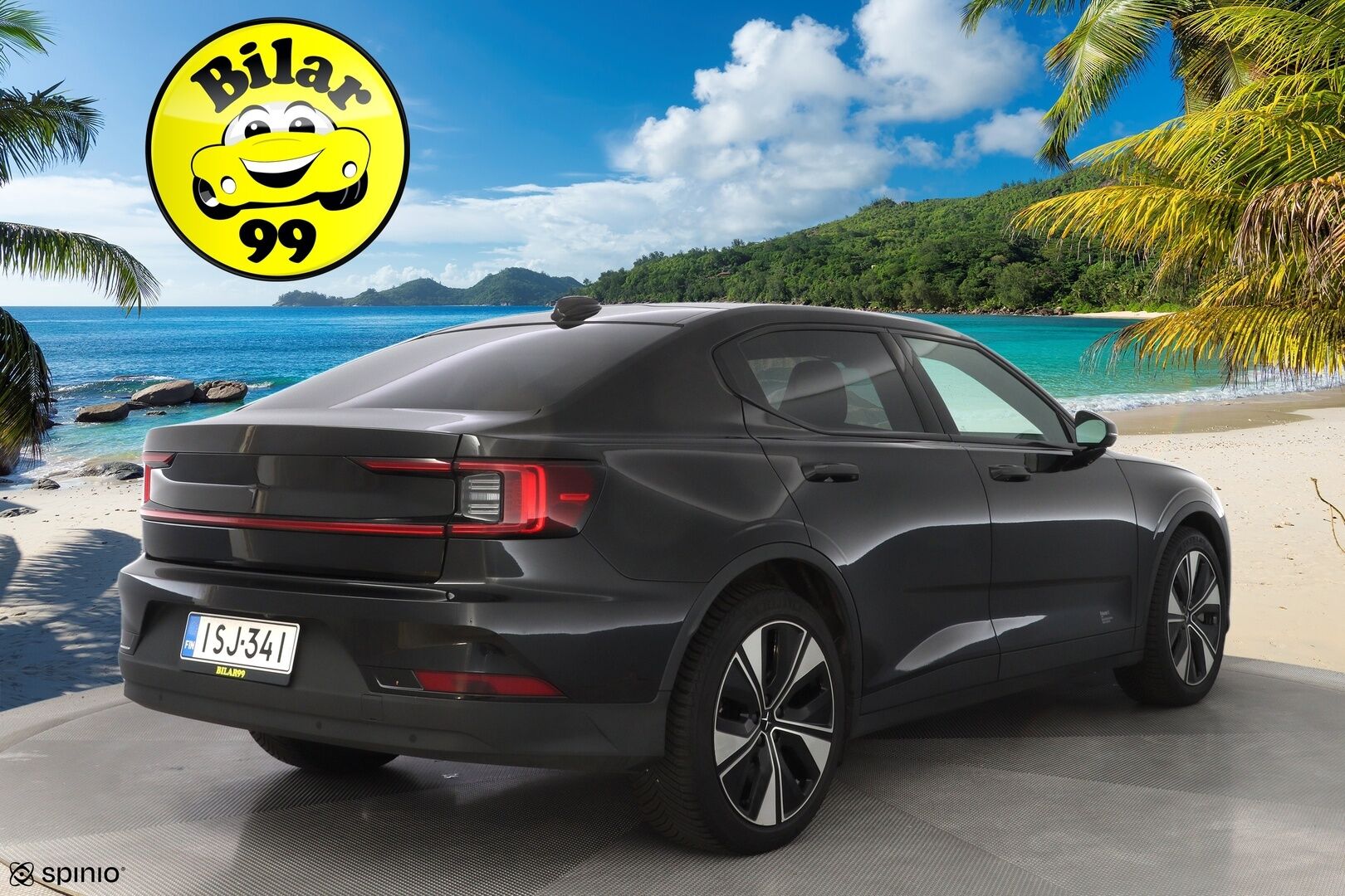 POLESTAR 2 2023 Long Range Dual Motor *ACC / Lasikatto / Muistipenkki / LED / 360° / Lämpöpumppu* - SoH 94.9% / Molemmat laturit / Puhdas Carvertical
