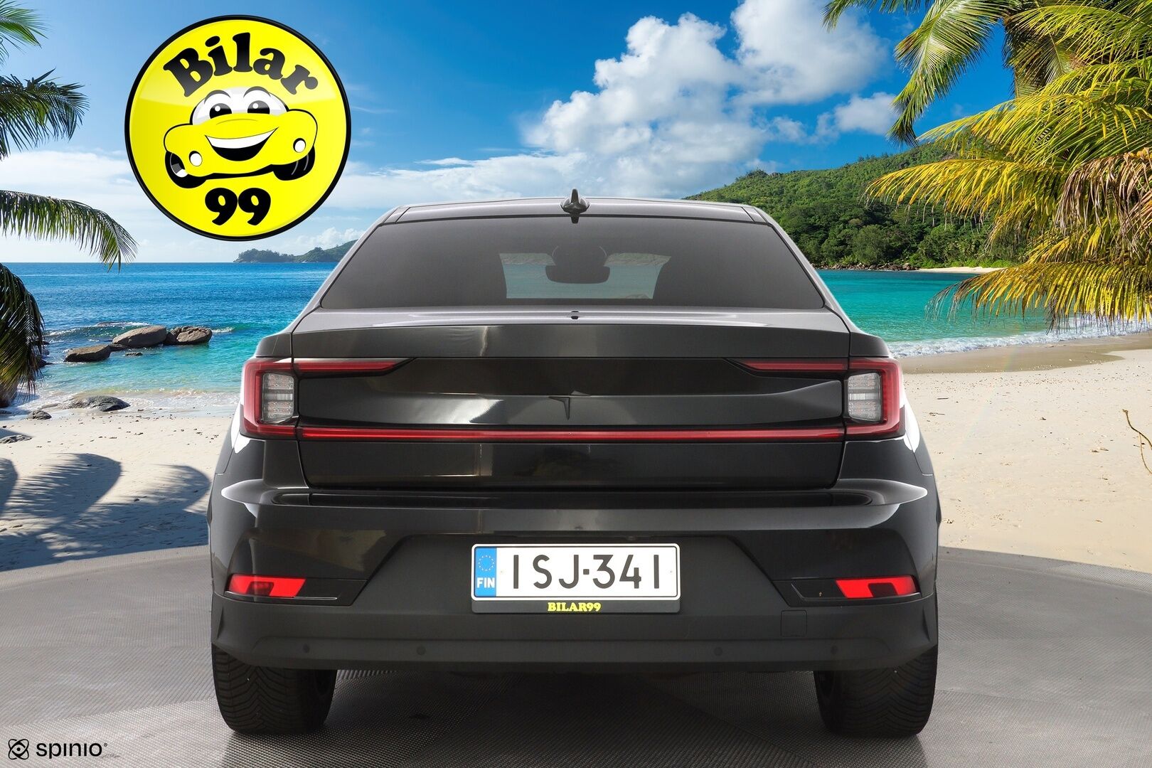 POLESTAR 2 2023 Long Range Dual Motor *ACC / Lasikatto / Muistipenkki / LED / 360° / Lämpöpumppu* - SoH 94.9% / Molemmat laturit / Puhdas Carvertical