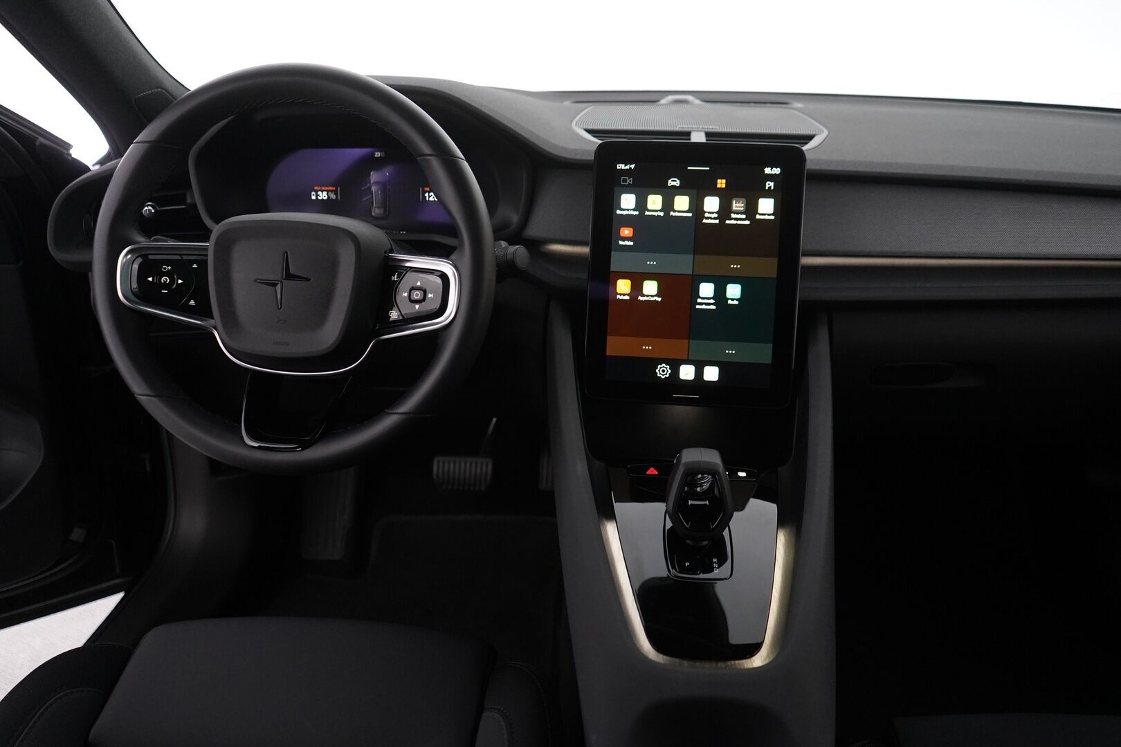 POLESTAR 2 2023 Long Range Dual Motor *ACC / Lasikatto / Muistipenkki / LED / 360° / Lämpöpumppu* - SoH 94.9% / Molemmat laturit / Puhdas Carvertical