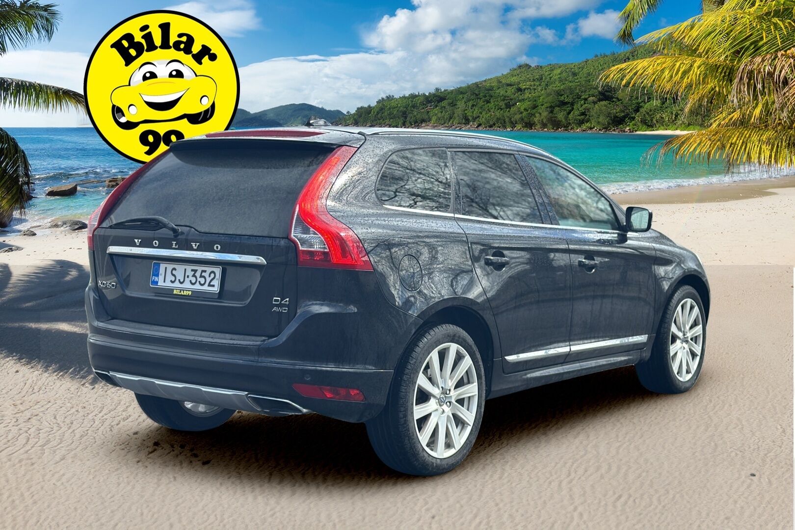 Volvo XC60 2015 D4 AWD Summum aut. / Webasto / Panorama / Digimittaristo / Muistipenkki / VOC / Nahkasisusta / - Merkkihuollettu / Kahdet renkaat aluvanteilla / Penkinlämmittimet takana / Ratinlämmitin / KeylessGo / Navi - HULLUT AVAJAISHULINAT KORKOTARJOUS 3,29 %