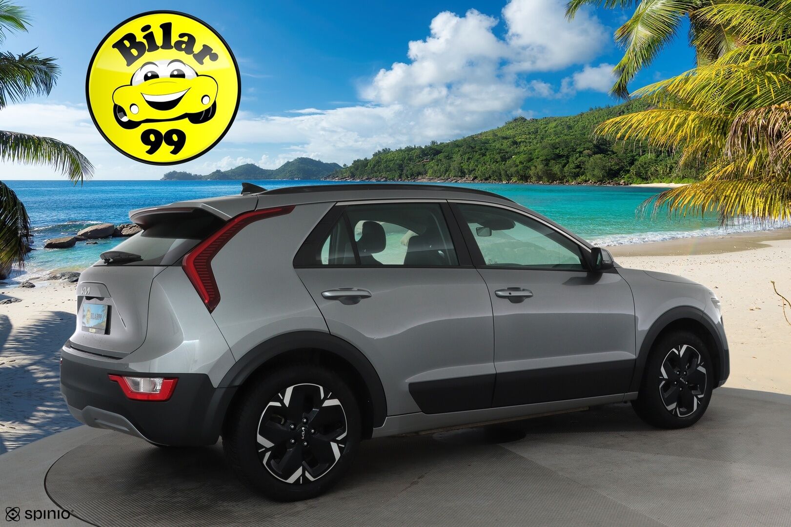 KIA NIRO 2023 204hv EX **ACC / Lämpöpumppu / P.kamera / Digimittaristo / Apple&Android / KeylessGo** - Merkkihuollettu / Akku kuntotarkastettu