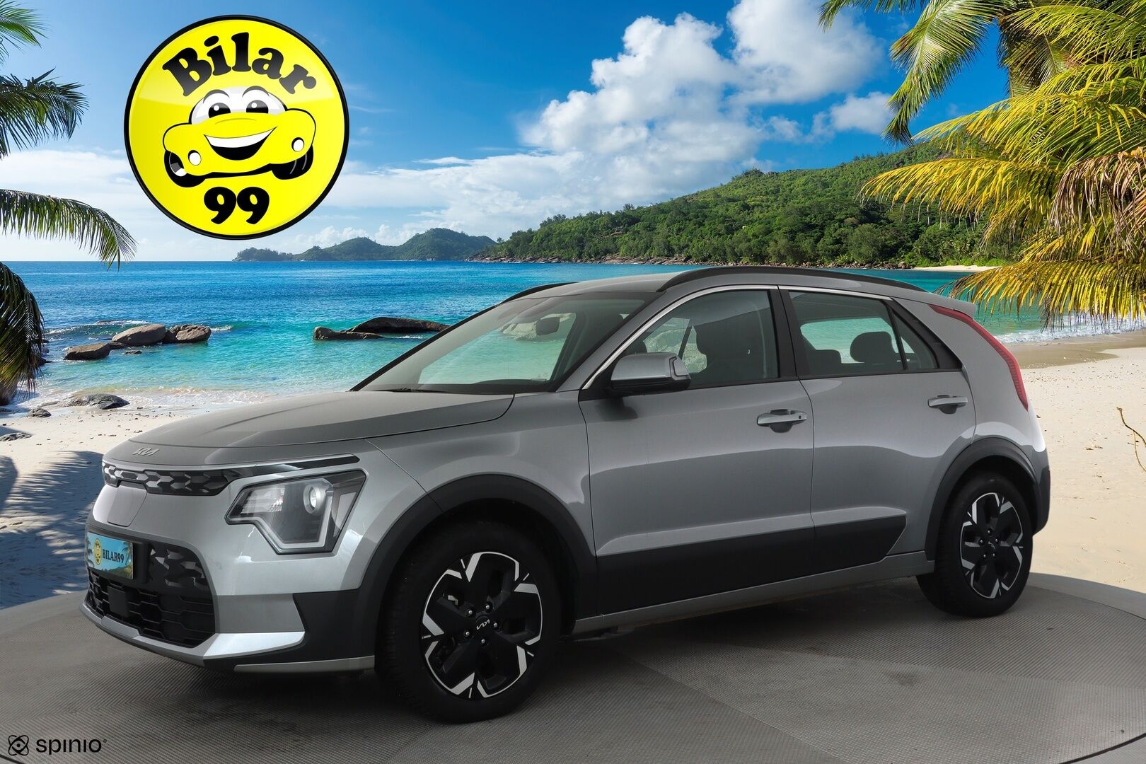 KIA NIRO 2023 204hv EX **ACC / Lämpöpumppu / P.kamera / Digimittaristo / Apple&Android / KeylessGo** - Merkkihuollettu / Akku kuntotarkastettu