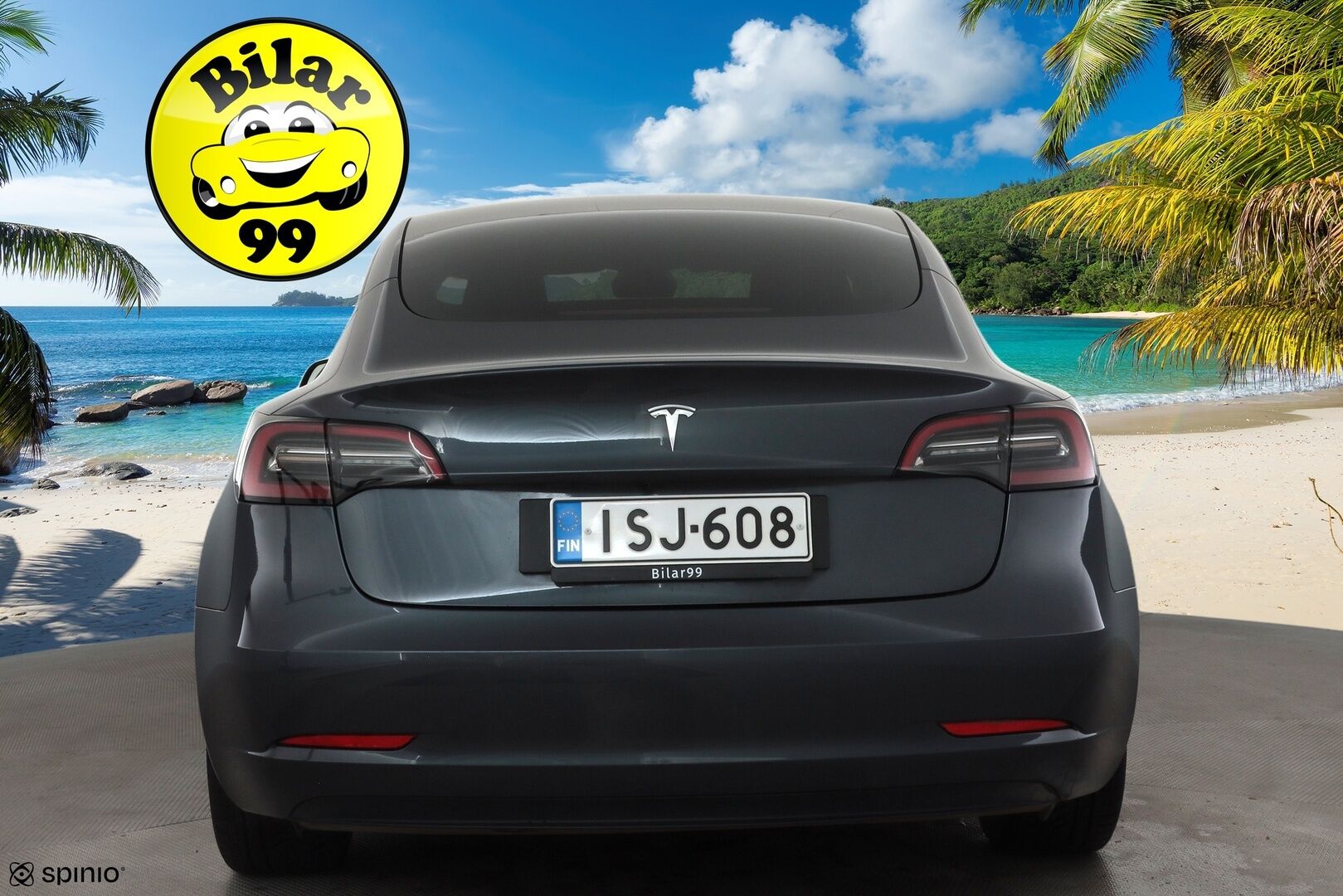 Tesla Model 3 2023 Standard Range Plus * Lasikatto / P.kamera / Matrix LED / Nahat / ILP * - HULLU BLACKWEEK KORKOTARJOUS 2,49%