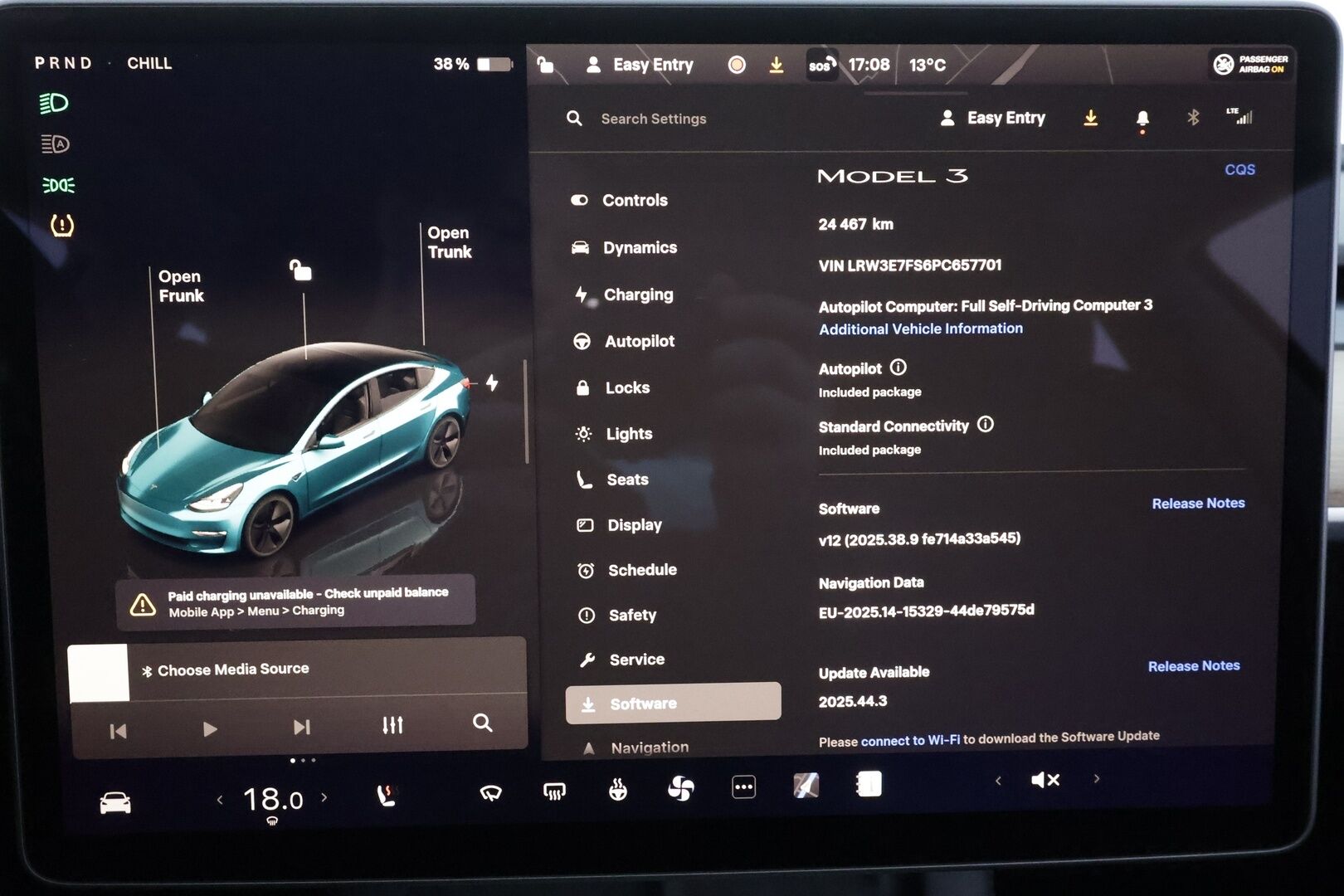 Tesla Model 3 2023 Standard Range Plus * Lasikatto / P.kamera / Matrix LED / Nahat / ILP * - HULLU BLACKWEEK KORKOTARJOUS 2,49%