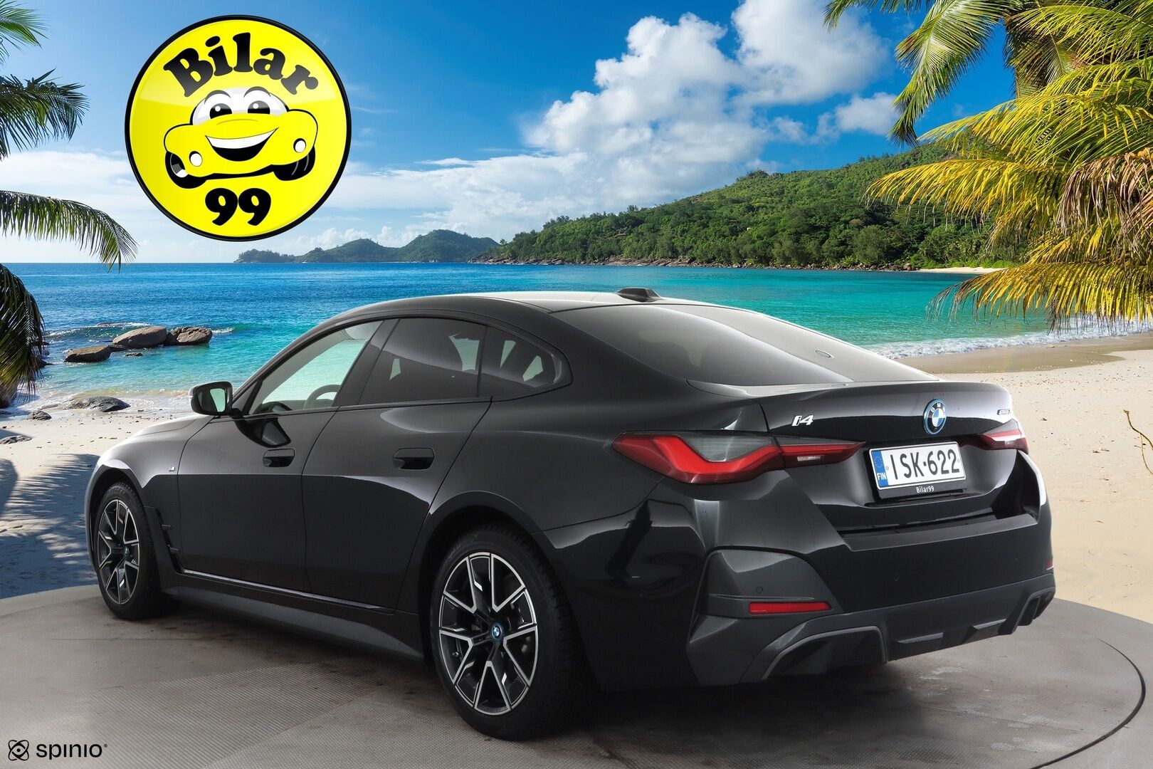 BMW i4 2023 eDrive 35 Charged M-Sport * ACC / HUD / P.kamera / Hifi / Sporttipenkit / LED / Navi / Sähköluukku * - Akku kuntotarkastettu SoH 96,1% 