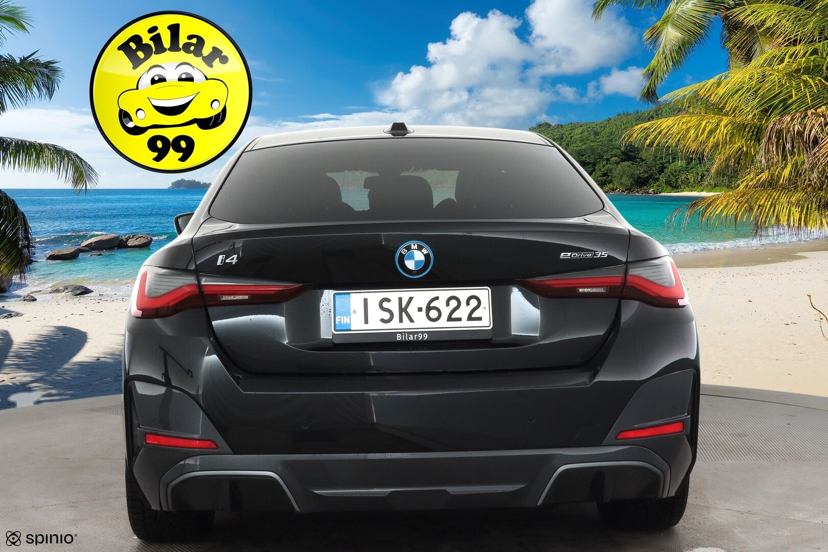 BMW i4 2023 eDrive 35 Charged M-Sport * ACC / HUD / P.kamera / Hifi / Sporttipenkit / LED / Navi / Sähköluukku * - Akku kuntotarkastettu SoH 96,1% 