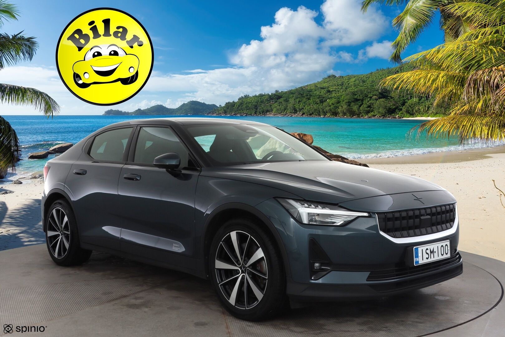 Polestar 2 2022 Long Range Dual Motor, 300kW, 78kWh - | Pilot&Plus | ACC | ILP | 360° | Pixel-LED | Harman/Kardon | Lasikatto | Muistipenkki | Sporttipenkit sähköllä | BLIS | Pilot Assist | Lämm. ratti | 