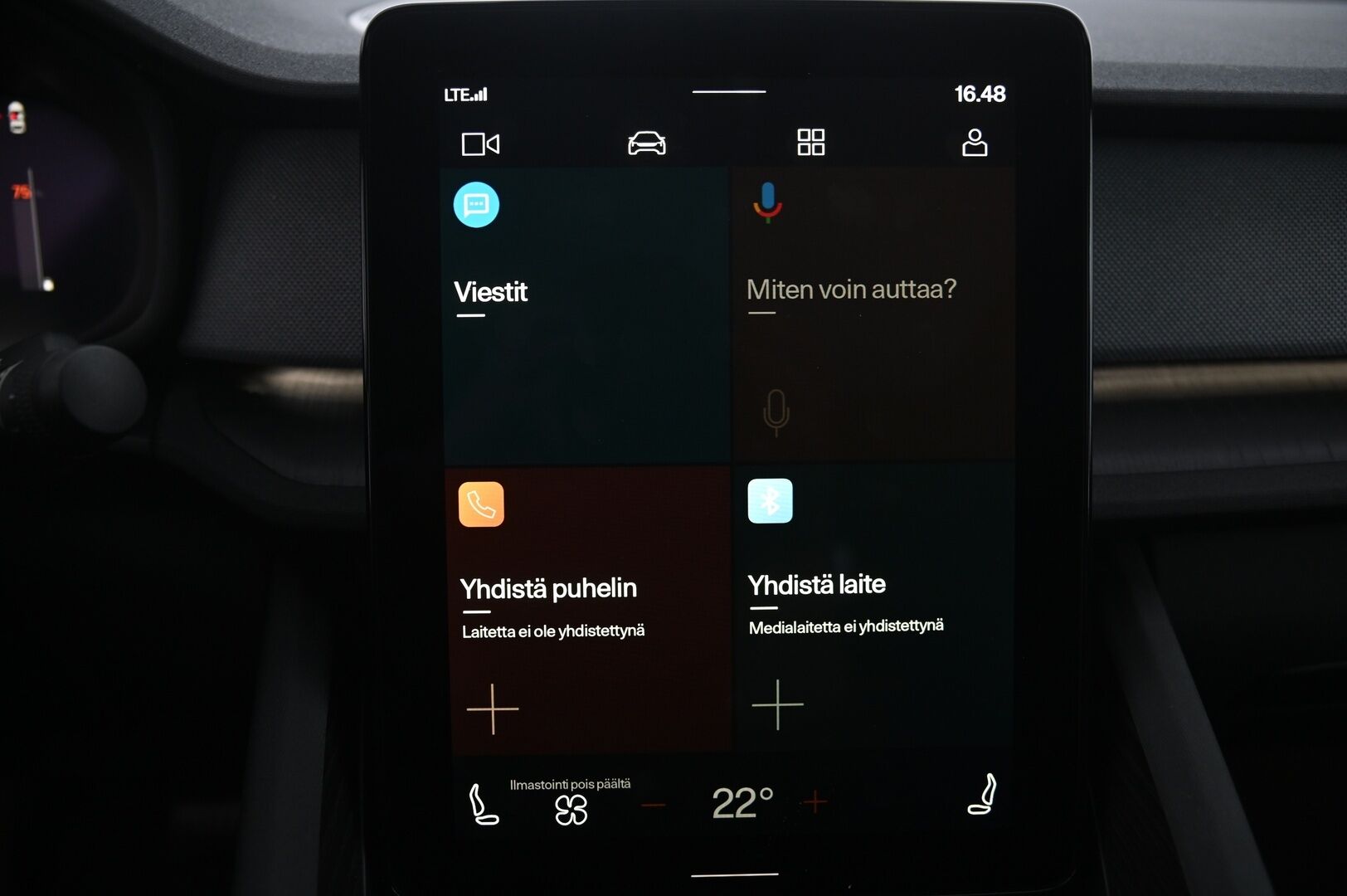 Polestar 2 2022 Long Range Single Motor, 170kW, 78kWh - SoH 91.9% | Pilot&Plus | ACC | BLISS | Pixel LED | Panorama | Lämpöpumppu | Muistipenkki | 360 kamera | 2x renkaat&vanteet