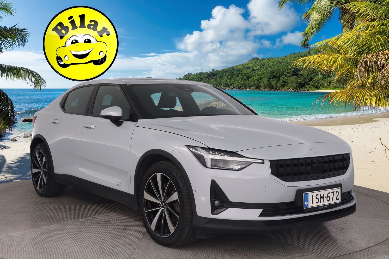 Polestar 2 2022 Long Range Single Motor, 170kW, 78kWh - SoH 91.9% | Pilot&Plus | ACC | BLISS | Pixel LED | Panorama | Lämpöpumppu | Muistipenkki | 360 kamera | 2x renkaat&vanteet