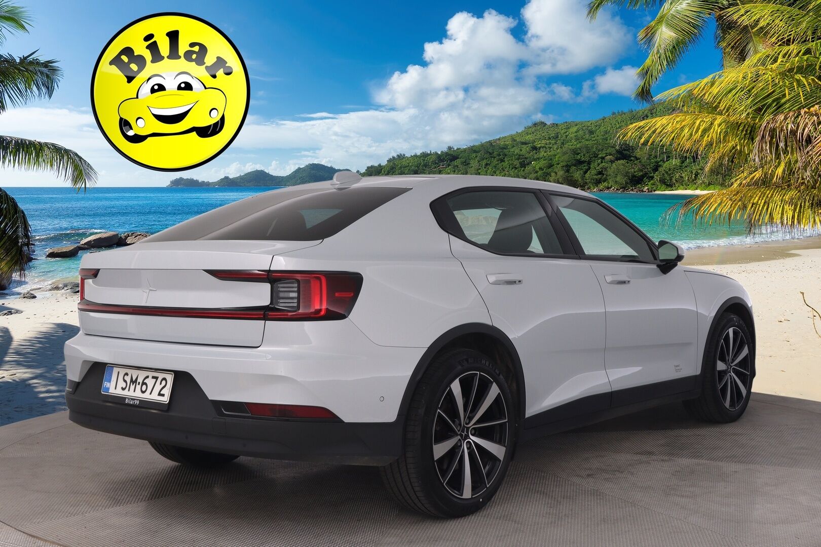 Polestar 2 2022 Long Range Single Motor, 170kW, 78kWh - SoH 91.9% | Pilot&Plus | ACC | BLISS | Pixel LED | Panorama | Lämpöpumppu | Muistipenkki | 360 kamera | 2x renkaat&vanteet