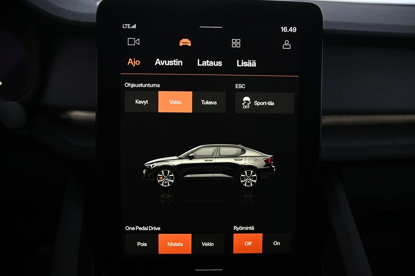 Polestar 2 2022 Long Range Single Motor, 170kW, 78kWh - SoH 91.9% | Pilot&Plus | ACC | BLISS | Pixel LED | Panorama | Lämpöpumppu | Muistipenkki | 360 kamera | 2x renkaat&vanteet