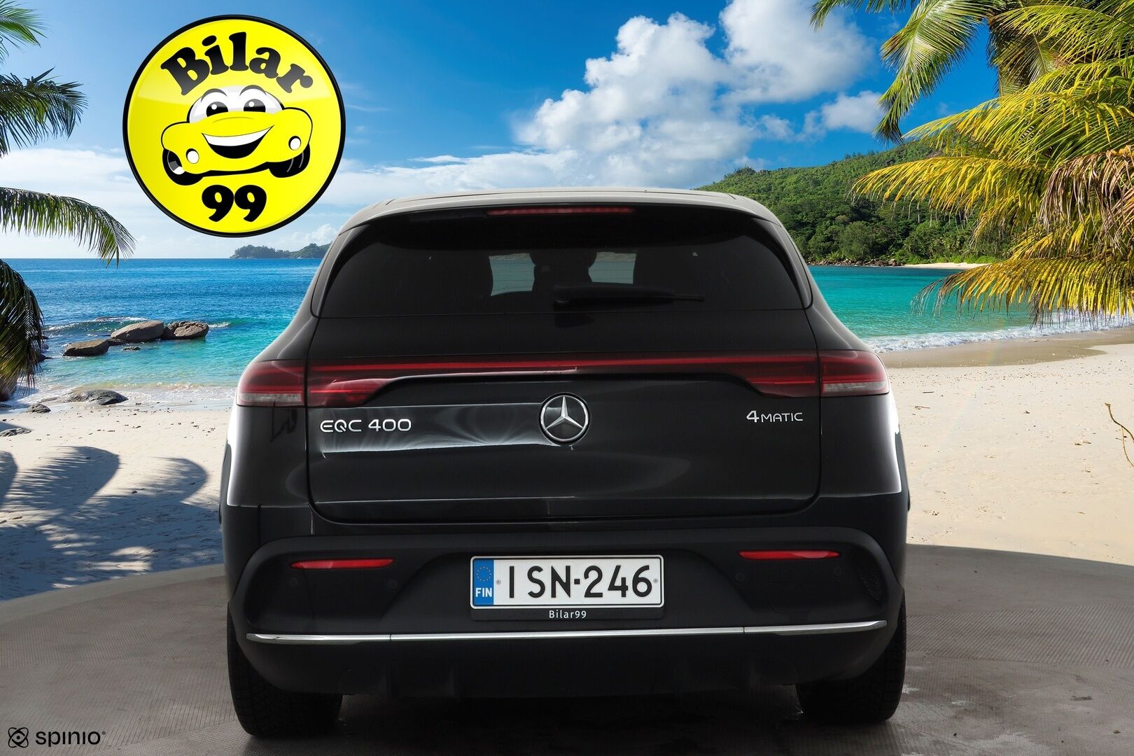 Mercedes-Benz EQC 2022 400 4MATIC Business AMG * Distronic+ / HUD / Widescreen / Multibeam / DTR+Q / 360° / Burmester / Muistipenkit *