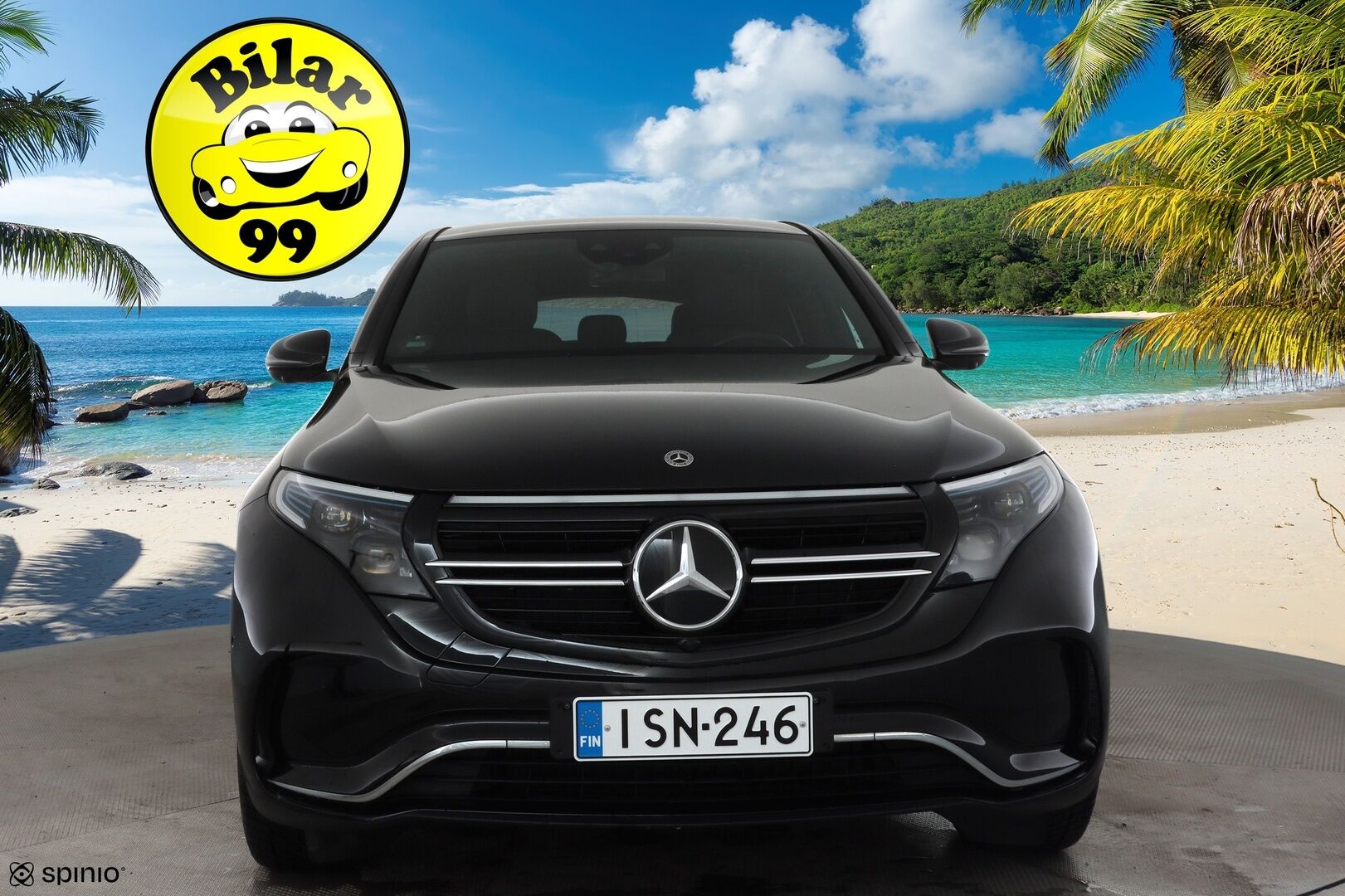 Mercedes-Benz EQC 2022 400 4MATIC Business AMG * Distronic+ / HUD / Widescreen / Multibeam / DTR+Q / 360° / Burmester / Muistipenkit *