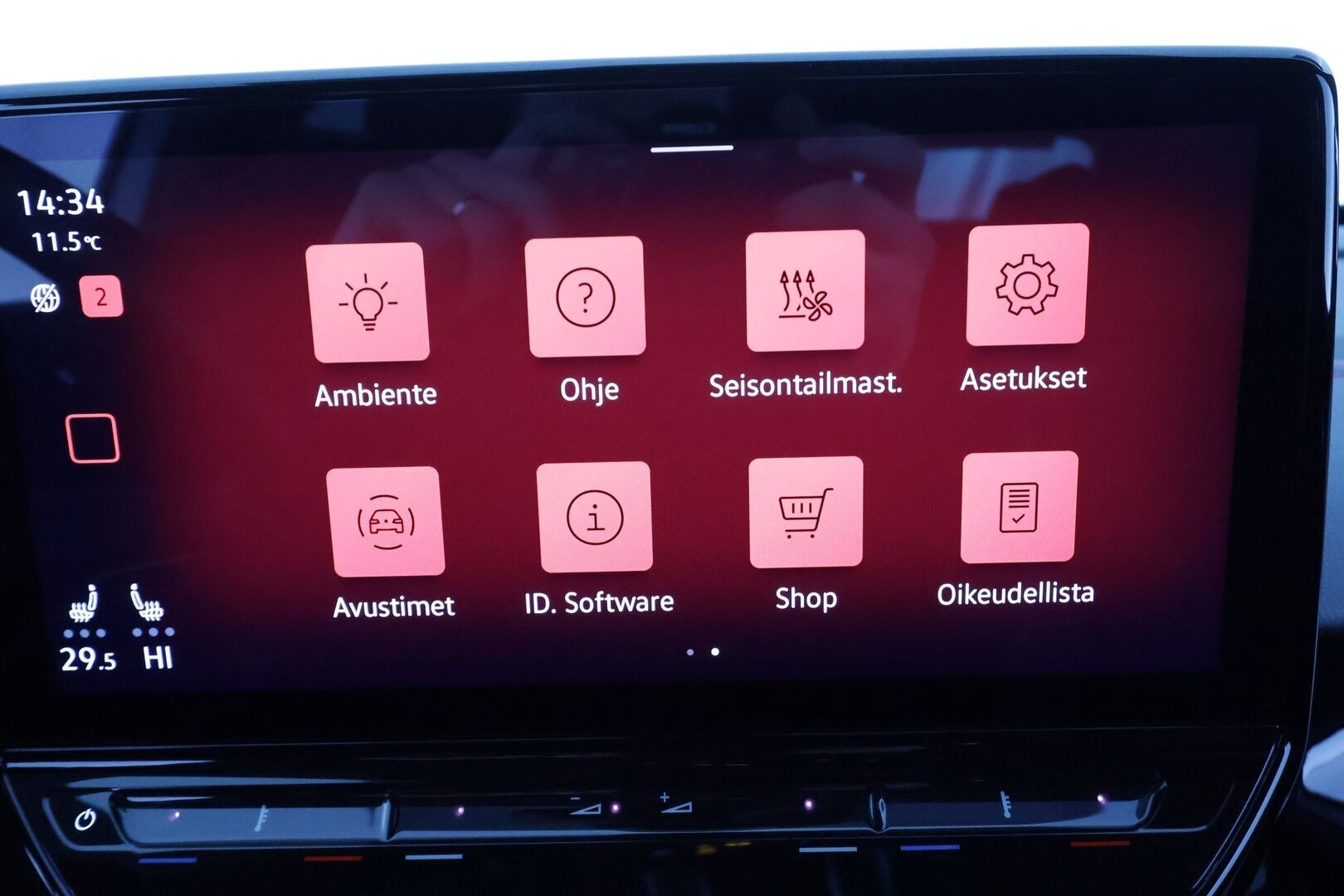 VOLKSWAGEN ID.5 2023 GTX 229hv * ACC / 360° / ILP / IQ.Light / Navi / Koukku / KeylessGo / Puolinahat * - Akku kuntotarkastettu! / Kahdet renkaat aluvanteilla merkki renkain! / Hienokuntoinen sisältä ja päältä 