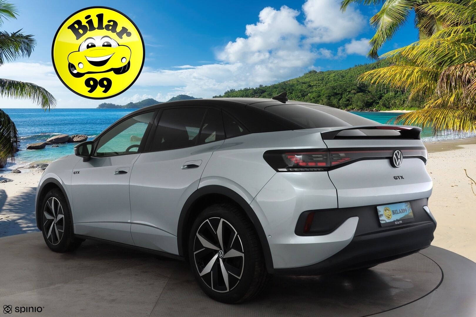 VOLKSWAGEN ID.5 2023 GTX 229hv * ACC / 360° / ILP / IQ.Light / Navi / Koukku / KeylessGo / Puolinahat * - Akku kuntotarkastettu! / Kahdet renkaat aluvanteilla merkki renkain! / Hienokuntoinen sisältä ja päältä 