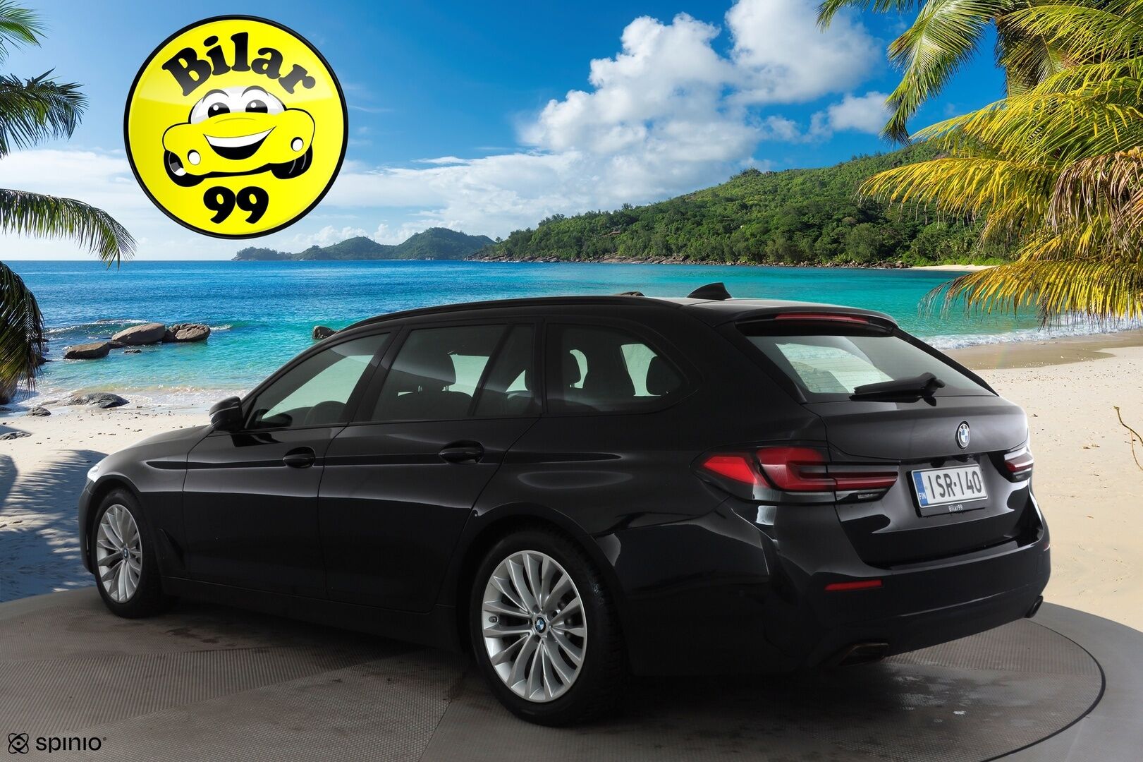 BMW 530 2021 G31 Touring 530d A xDrive Luxury * ACC / HUD / 360° / Muistipenkit / Laser / H&K / Webasto / Navi / Comfort Access * - Kahdet renkaat aluvanteilla / Huippuvarusteet - HULLU BLACKWEEK KORKOTARJOUS 2,49%