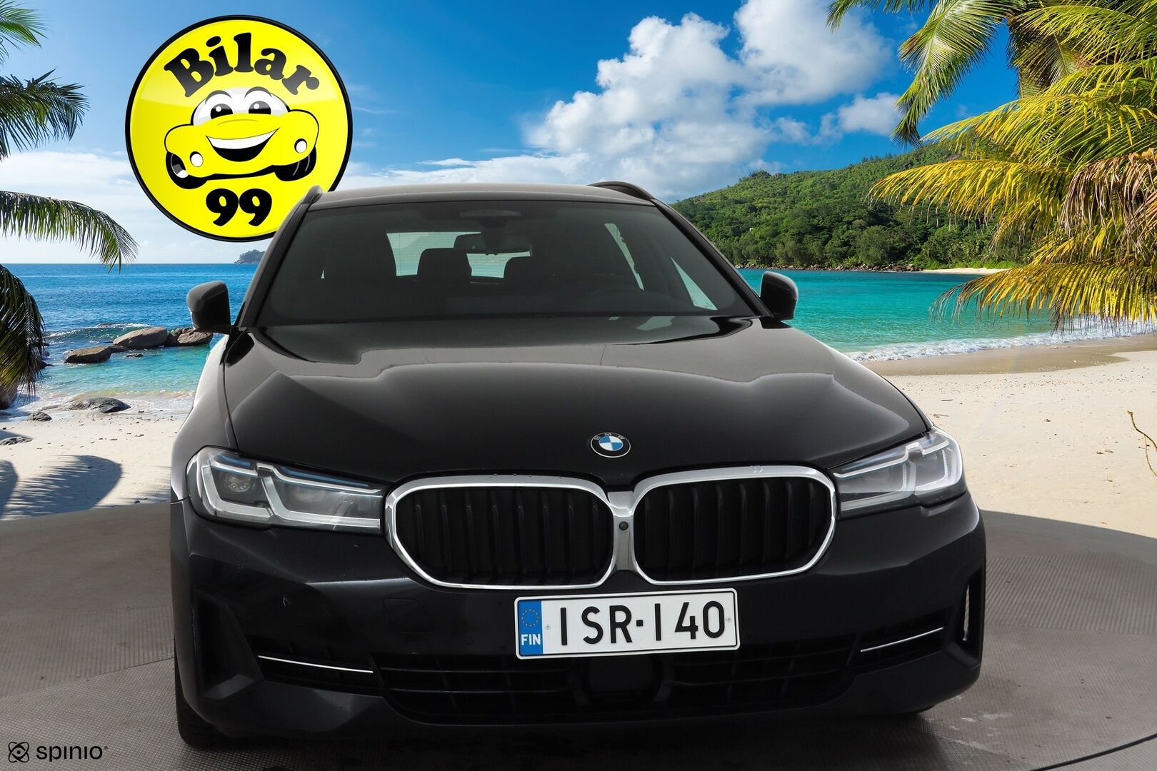 BMW 530 2021 G31 Touring 530d A xDrive Luxury * ACC / HUD / 360° / Muistipenkit / Laser / H&K / Webasto / Navi / Comfort Access * - Kahdet renkaat aluvanteilla / Huippuvarusteet - HULLU BLACKWEEK KORKOTARJOUS 2,49%