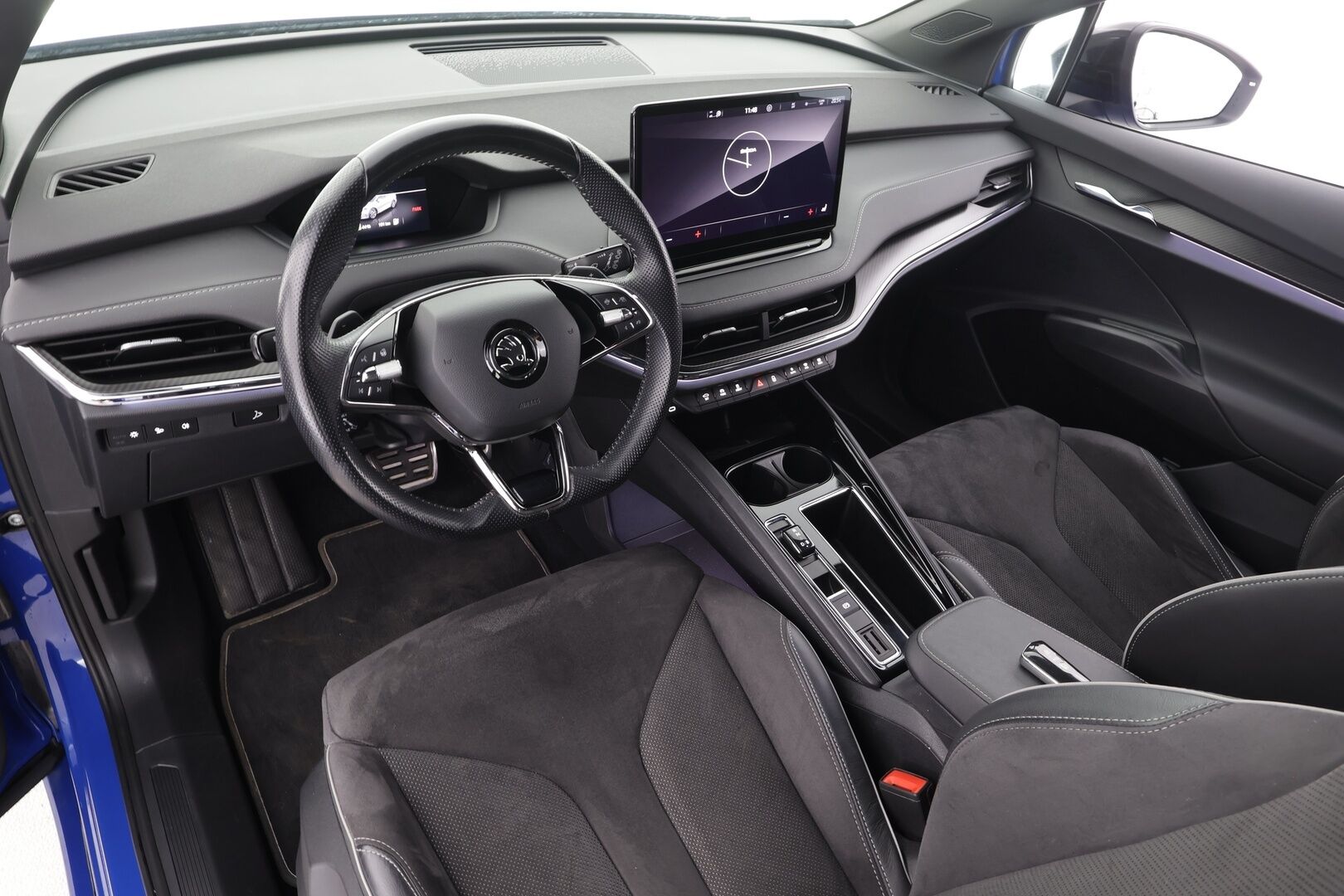 Skoda Enyaq 2022 60 SportLine iV - | ACC | Akkukäyttöinen | Matrix-LED | P.Kamera | Ratinlämmitys | Puolinahat | Keyless | Apple&Android | Kahdet Renkaat |