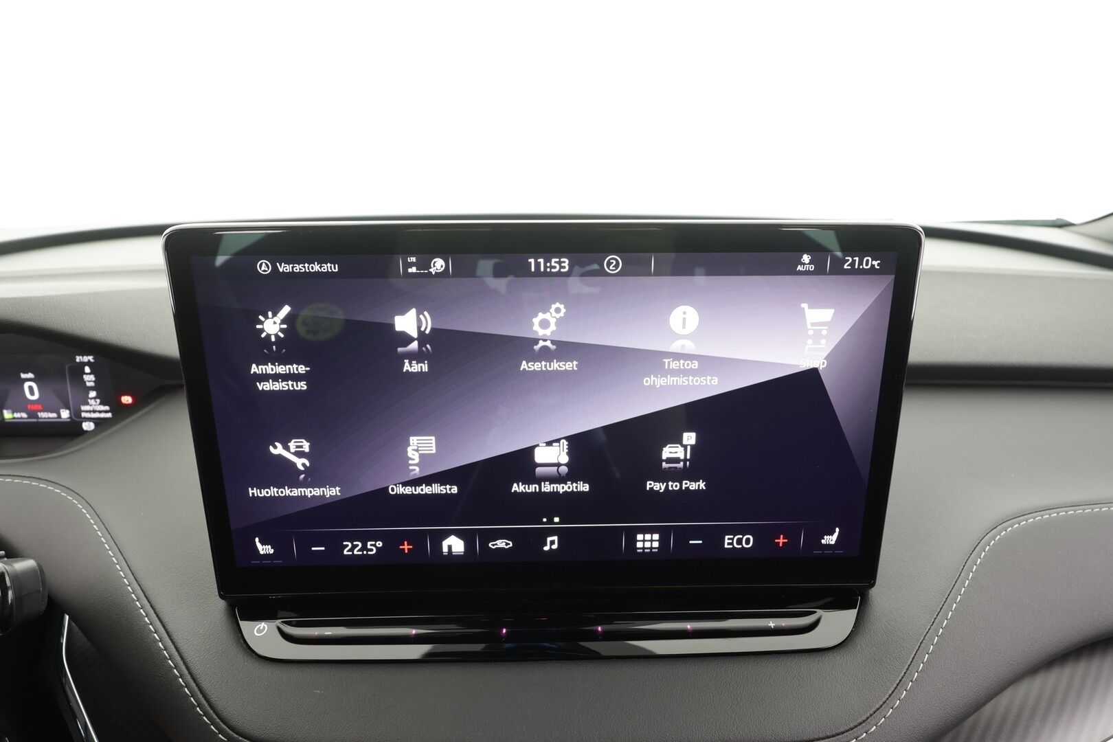 Skoda Enyaq 2022 60 SportLine iV - | ACC | Akkukäyttöinen | Matrix-LED | P.Kamera | Ratinlämmitys | Puolinahat | Keyless | Apple&Android | Kahdet Renkaat |