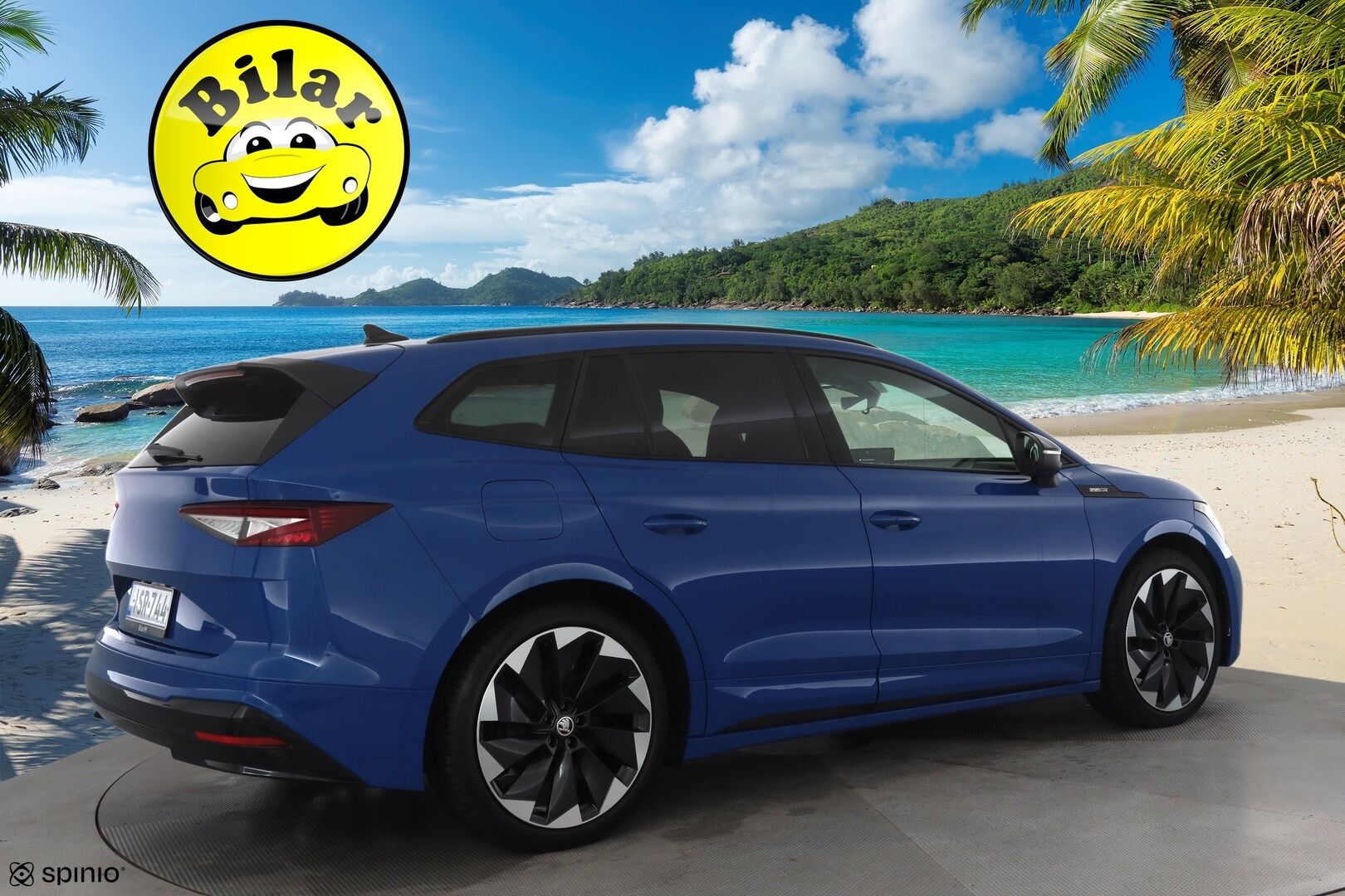 Skoda Enyaq 2022 60 SportLine iV - | ACC | Akkukäyttöinen | Matrix-LED | P.Kamera | Ratinlämmitys | Puolinahat | Keyless | Apple&Android | Kahdet Renkaat |
