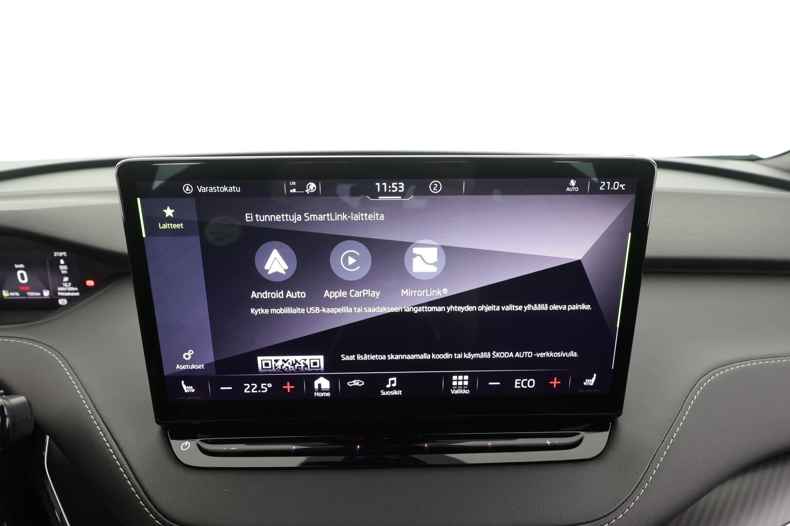 Skoda Enyaq 2022 60 SportLine iV - | ACC | Akkukäyttöinen | Matrix-LED | P.Kamera | Ratinlämmitys | Puolinahat | Keyless | Apple&Android | Kahdet Renkaat |
