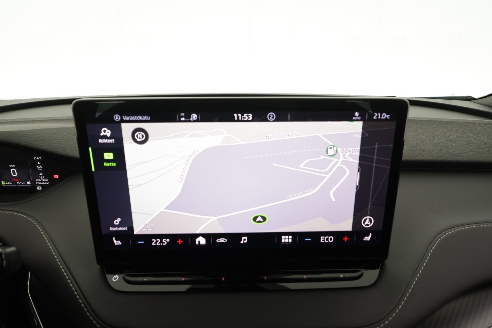 Skoda Enyaq 2022 60 SportLine iV - | ACC | Akkukäyttöinen | Matrix-LED | P.Kamera | Ratinlämmitys | Puolinahat | Keyless | Apple&Android | Kahdet Renkaat |